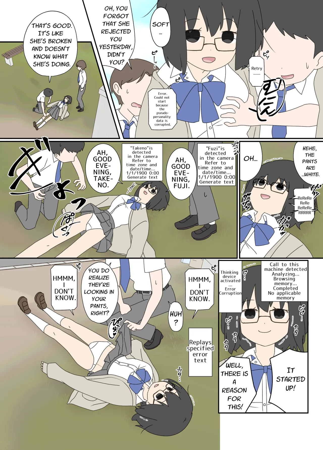 Electronic Brain page 16 original parody - full color robot hentai manga - read online free