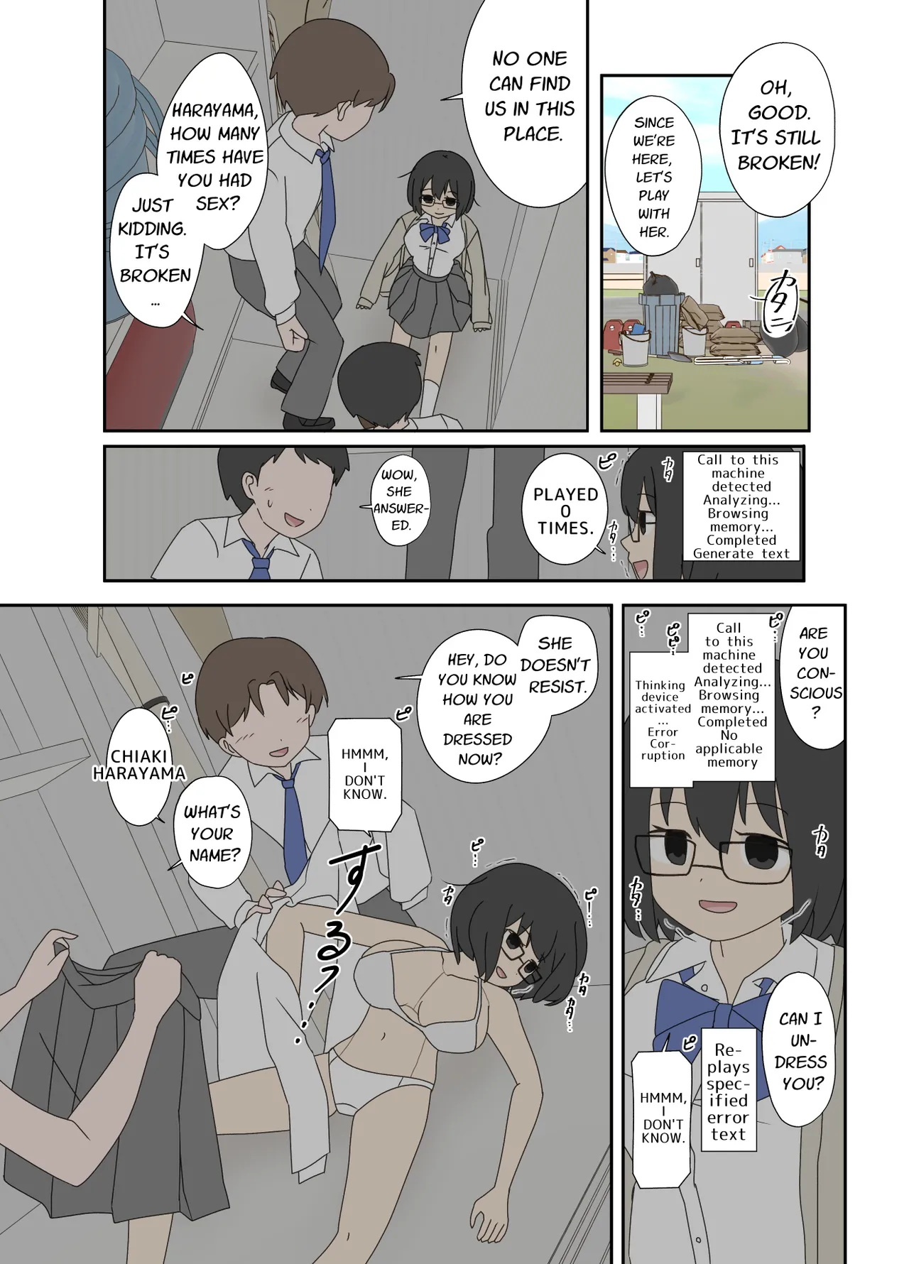 Electronic Brain page 17 original parody - big breasts mmf threesome hentai manga - read online free