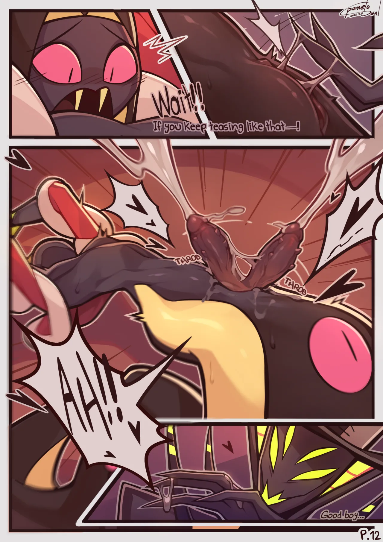 Christmas Gifts For Everyone page 12 hazbin hotel parody - full color big penis hentai manga - read online free