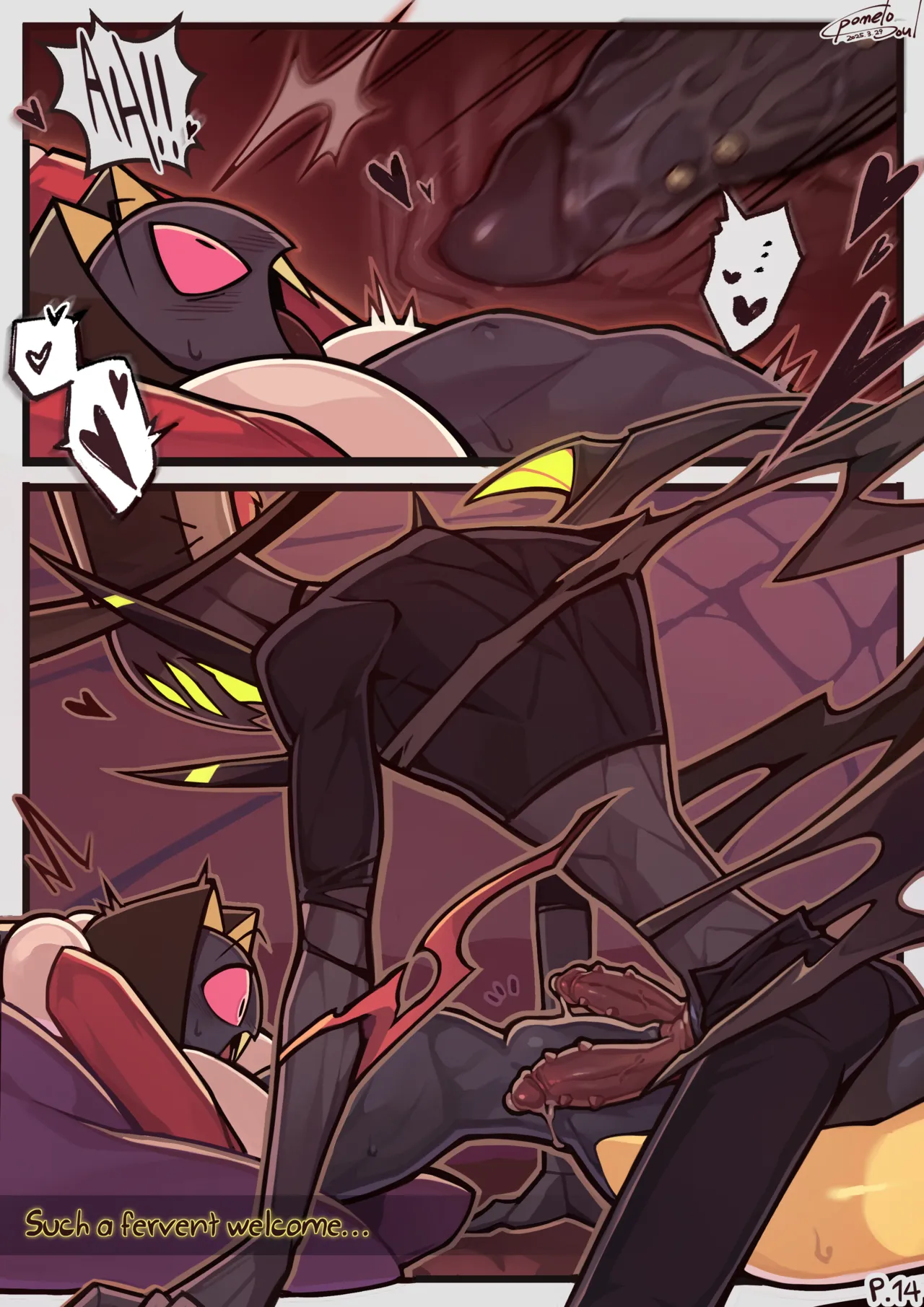 Christmas Gifts For Everyone page 14 hazbin hotel parody - full color big penis hentai manga - read online free