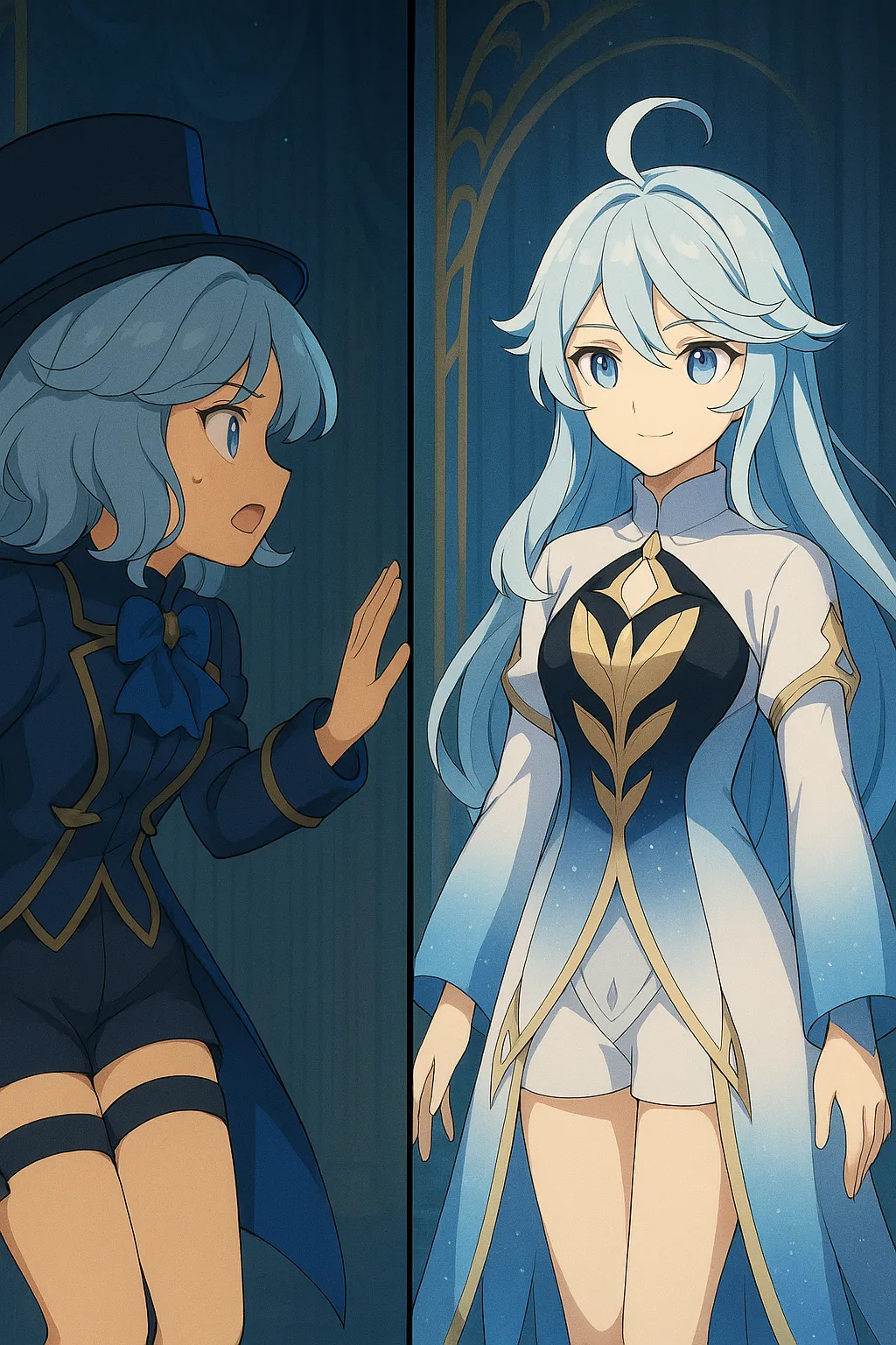 原神世界大战 page 10 - ai generated hentai manga - read online free