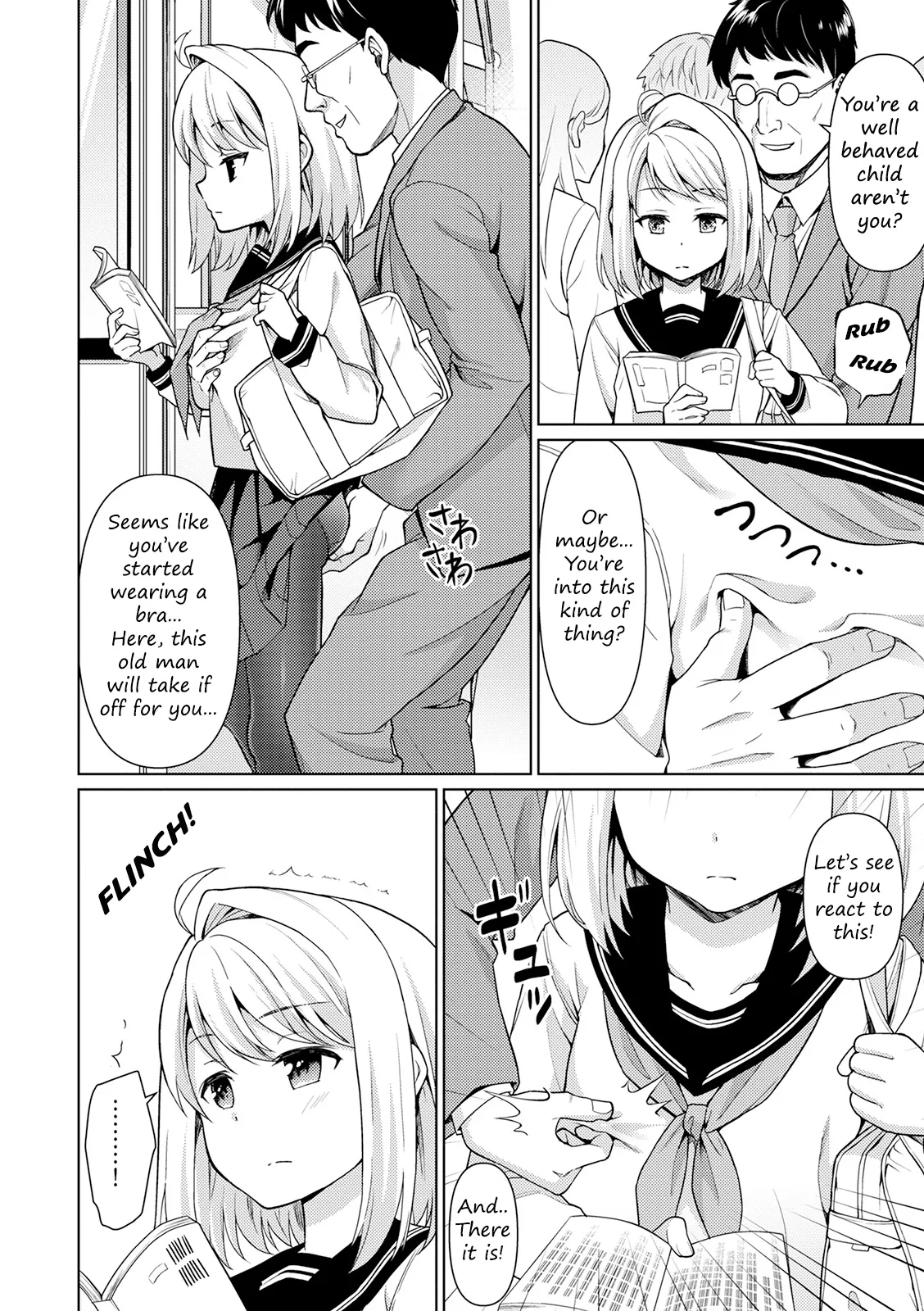 Page 2 of Mukuchi Shoujo no Chikan Higai - Chapter 1