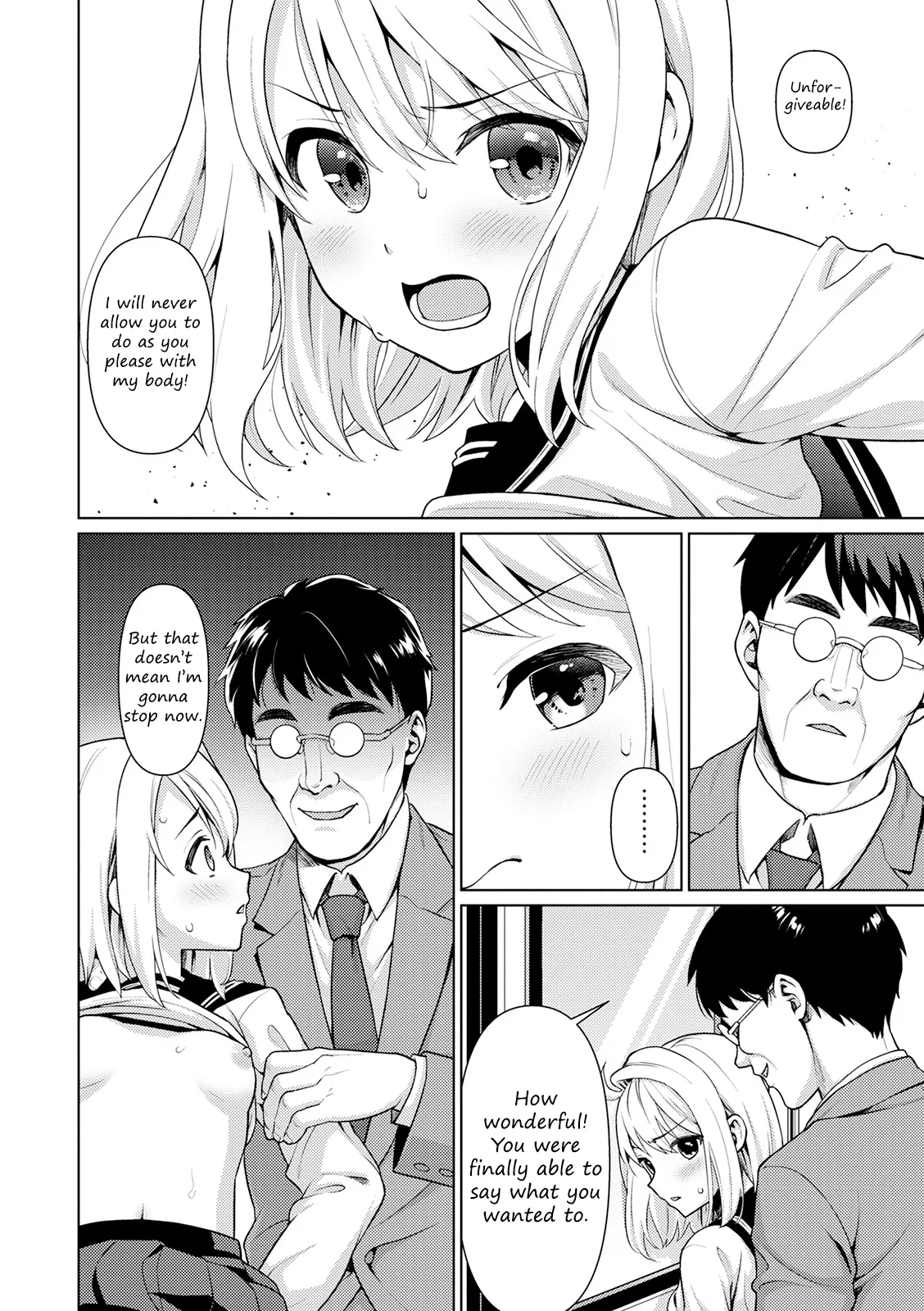 Page 22 of Mukuchi Shoujo no Chikan Higai - Chapter 1