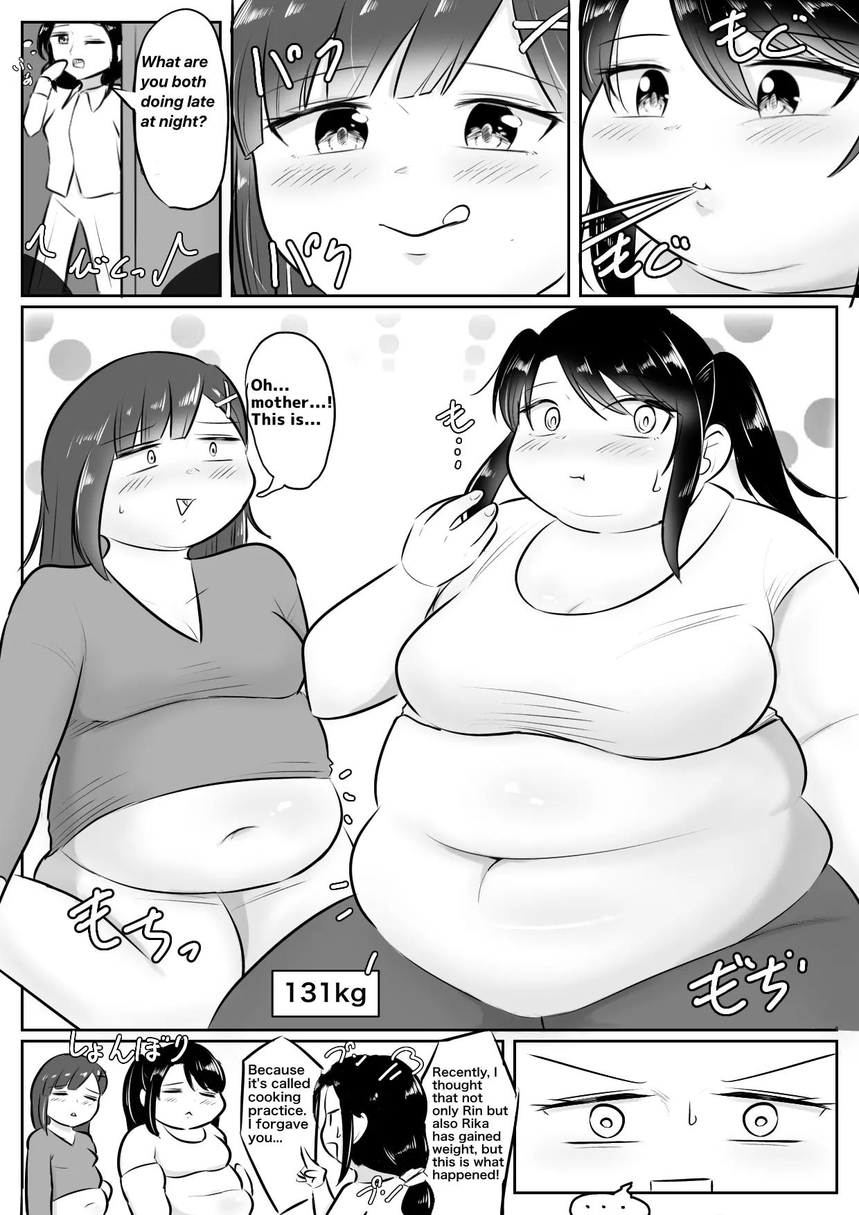 Longing for softness page 38 original parody - bbw weight gain hentai manga - read online free