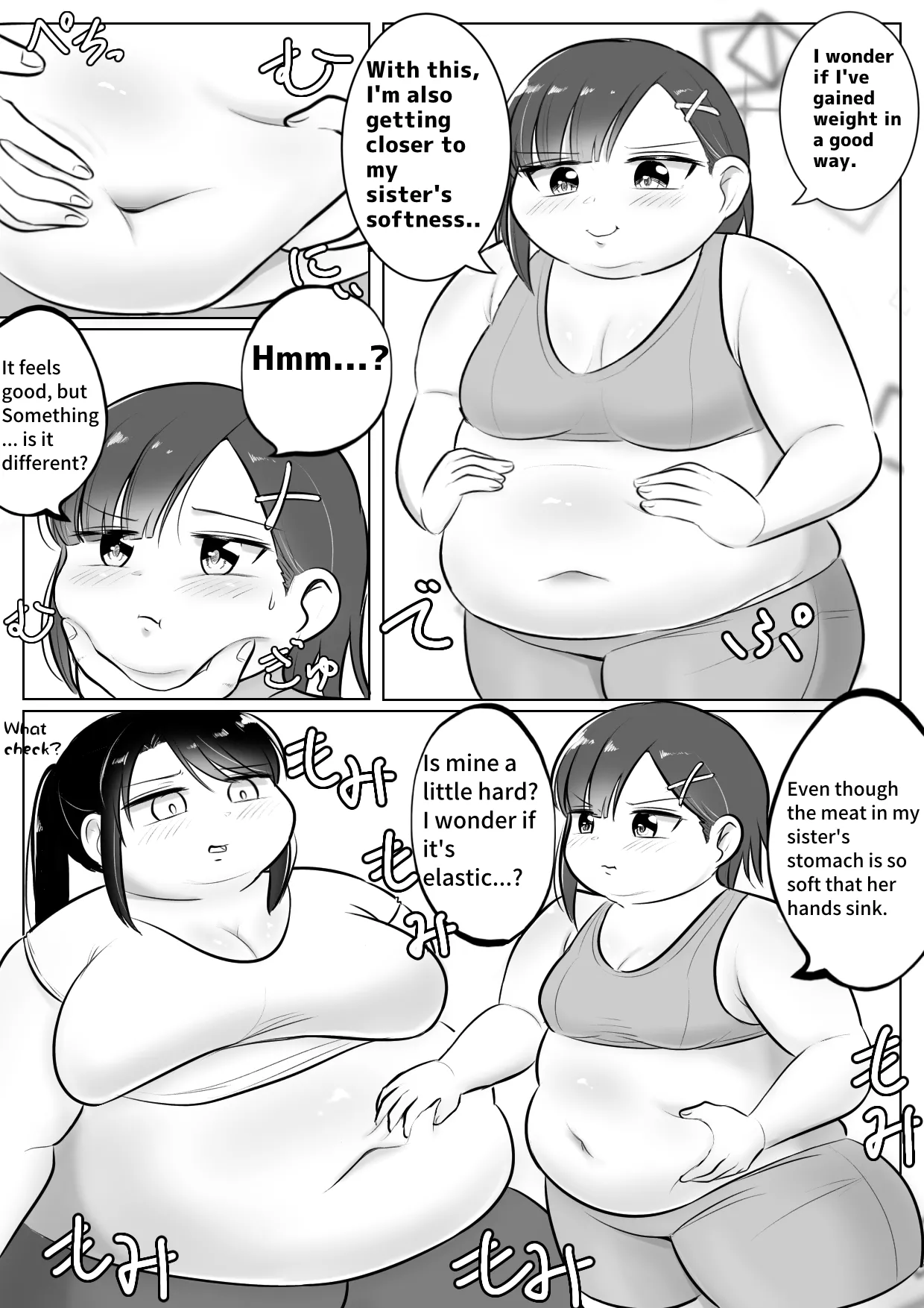 Longing for softness page 57 original parody - bbw weight gain hentai manga - read online free
