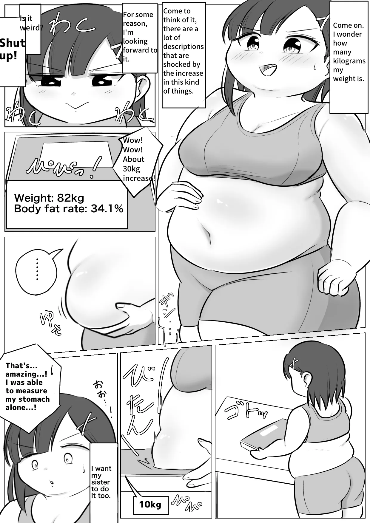 Longing for softness page 59 original parody - bbw weight gain hentai manga - read online free