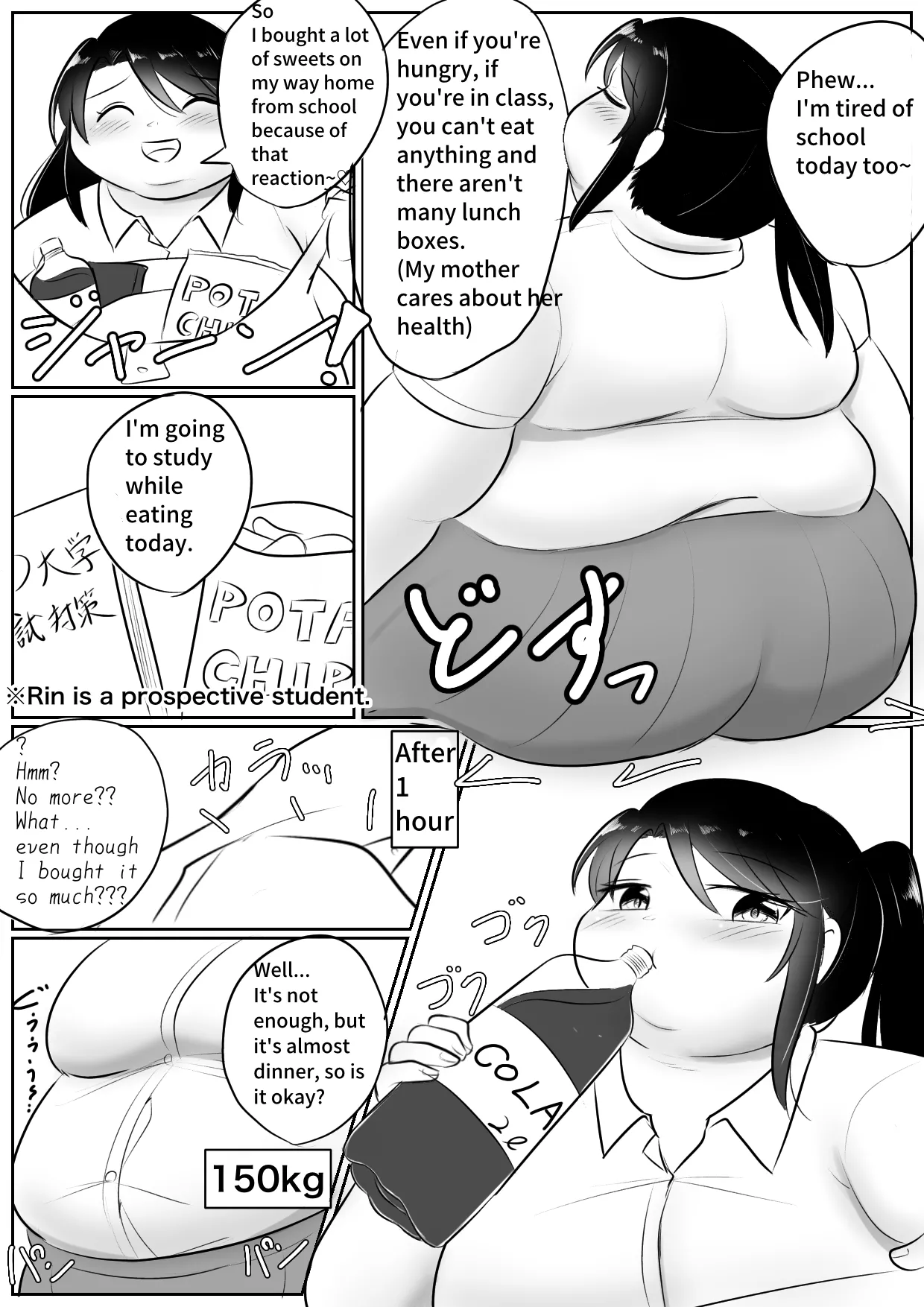 Longing for softness page 66 original parody - bbw weight gain hentai manga - read online free