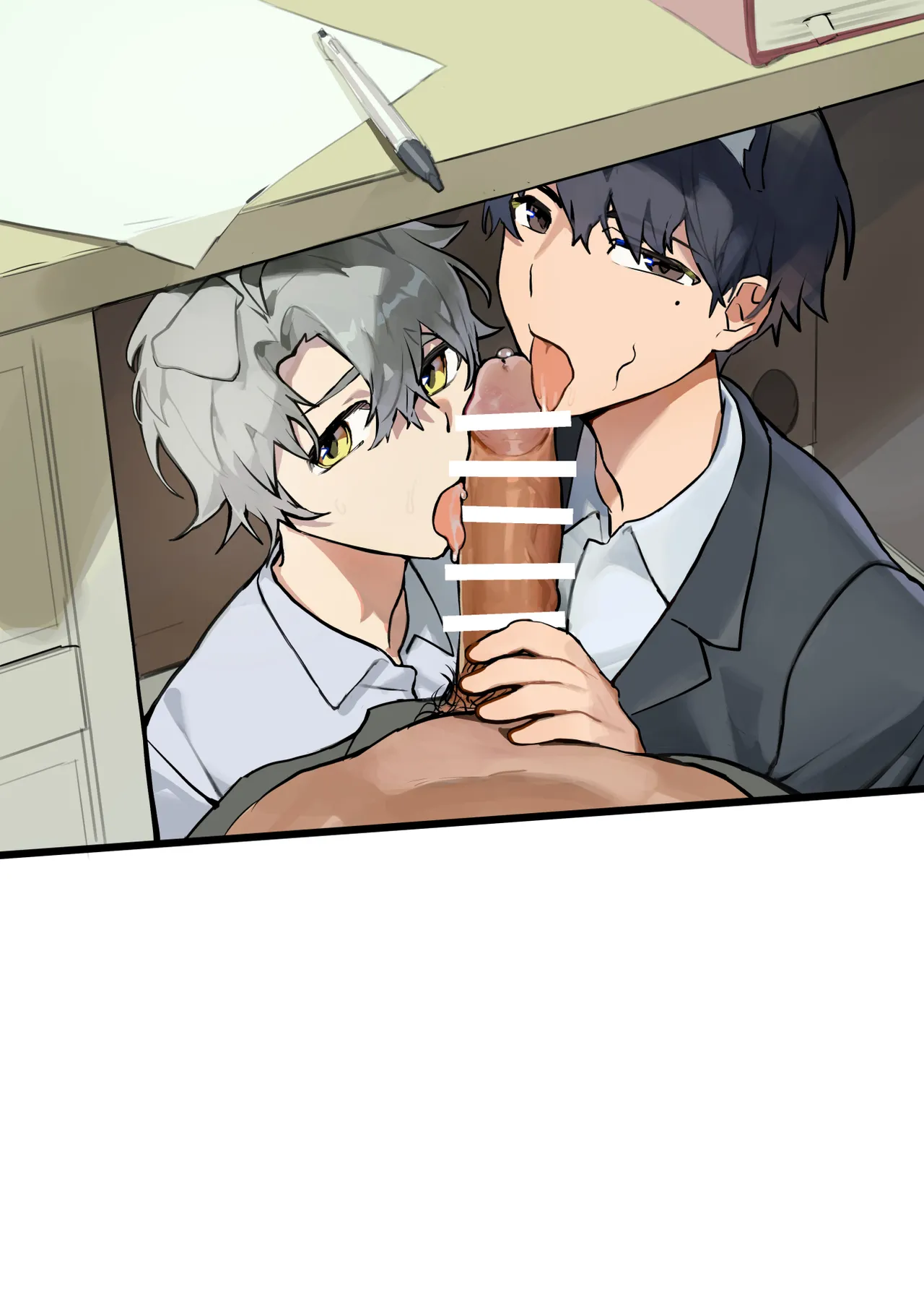 Artist: TAKK -  Min's Secret In-House Romance page 12 original parody - nakadashi full color hentai manga - read online free