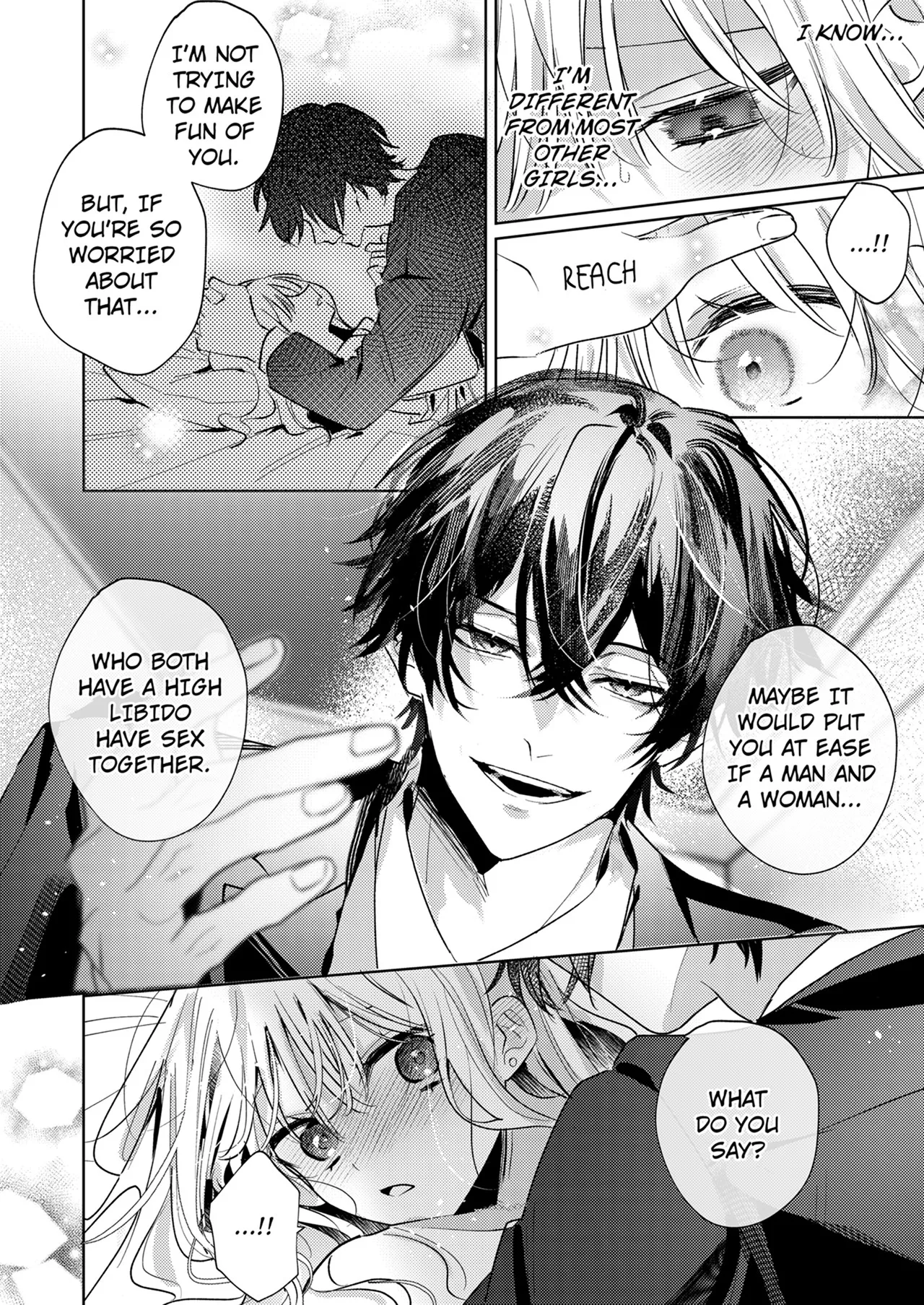 [OU] Zetsurin Shachou no Aigan Usagi ~Seiyoku no Tsuyoi Danjo ga Sex Shitara?~ | The Insatiable CEO's New Rabbit Toy -Finally Meeting Her Match in Libido- Chapter 1-11 [English] page 23 - business suit kissing hentai manga - read online free