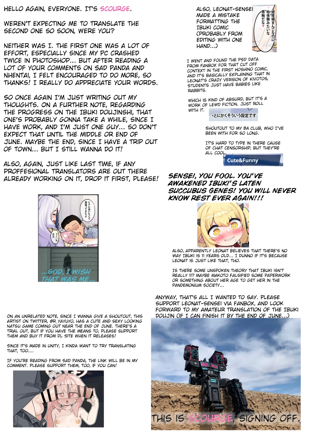 Page 43 of [Leonat Koubou (Leonat)] SCHALE Houkokusho: Ninshin / Shussan Kiroku2 | SCHALE Report: Records of Pregnancies/Births 2 (Blue Archive) [English] [Digital]