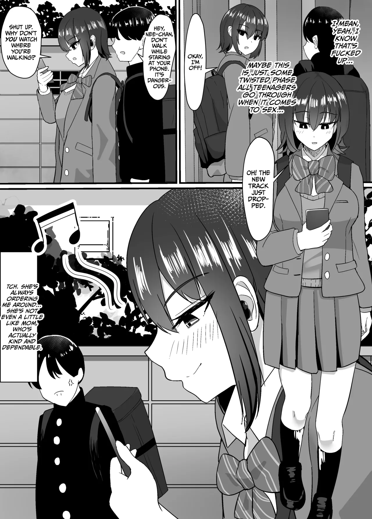 Page 5 of [jody-subrou] Haha to Ane to Ochite Iku | Falling with Mother and Sister [English] [CulturedCommissions]