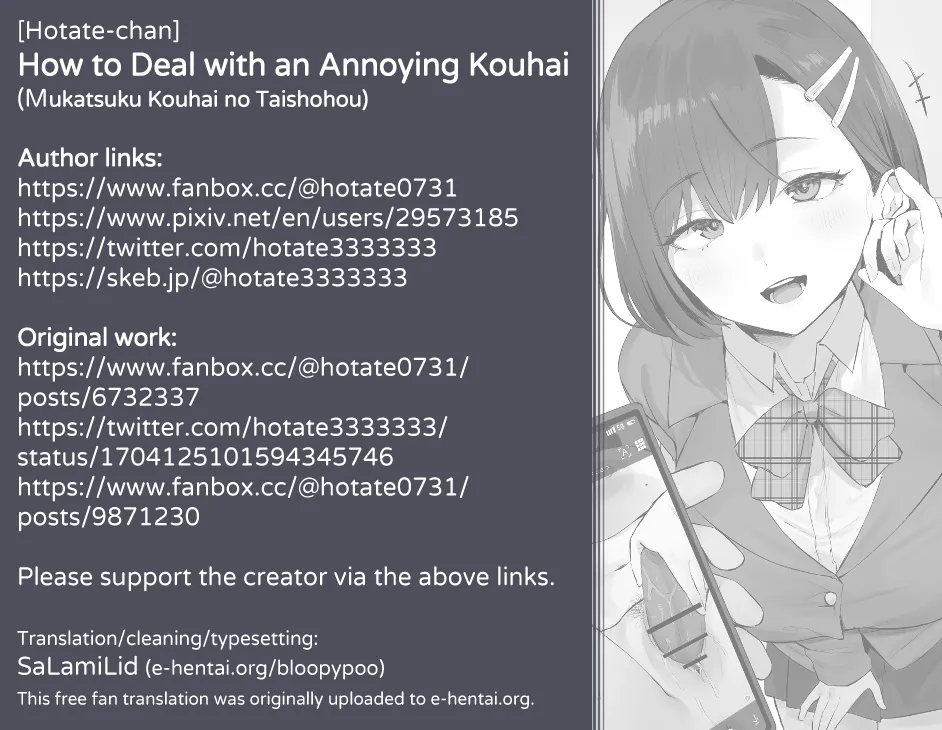 Mukatsuku Kouhai no Taishohou | How to Deal with an Annoying Kouhai page 13 original parody - big breasts big ass hentai manga - read online free