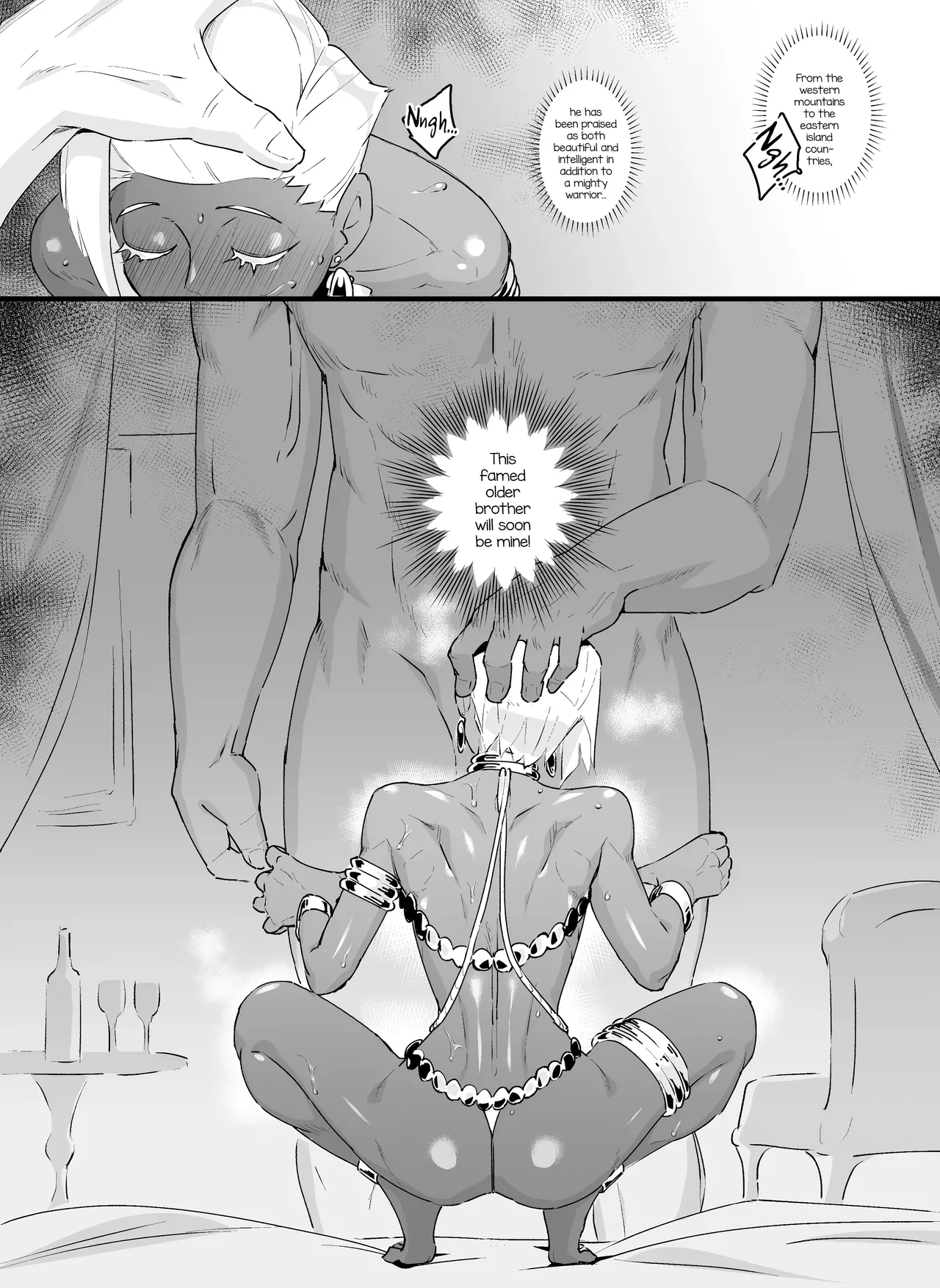 Mesuiki Ouji page 12 original parody - dark skin muscle hentai manga - read online free