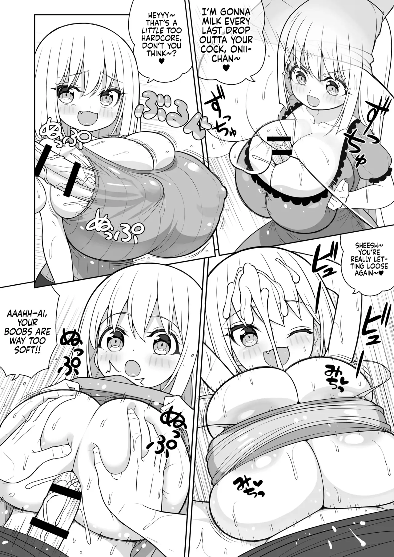 [Othello Ice (shuz)] Dekitara Hasande Agemasu!ru 2 | If You Hold Out, We’ll Give You a Boob Job (For Real)! 2 [English] [Sonarin迫] page 67 original parody - sole male paizuri hentai manga - read online free