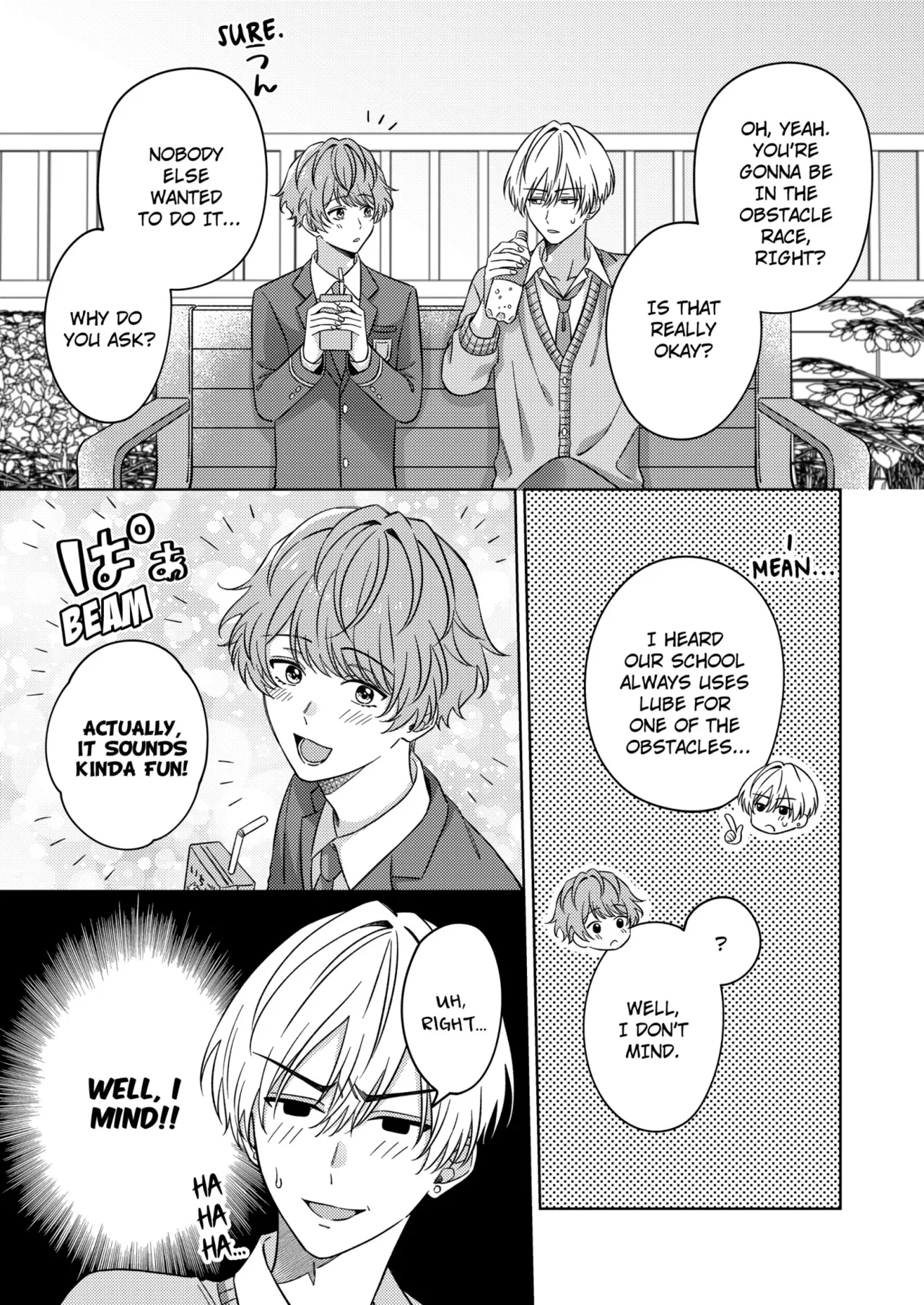 [Naruse Yori] Nanami-kun no Fukenzen na Mousouheki | Nanami's Indecent Fantasies Chapter 1-6 [English] page 32 - full censorship males only hentai manga - read online free