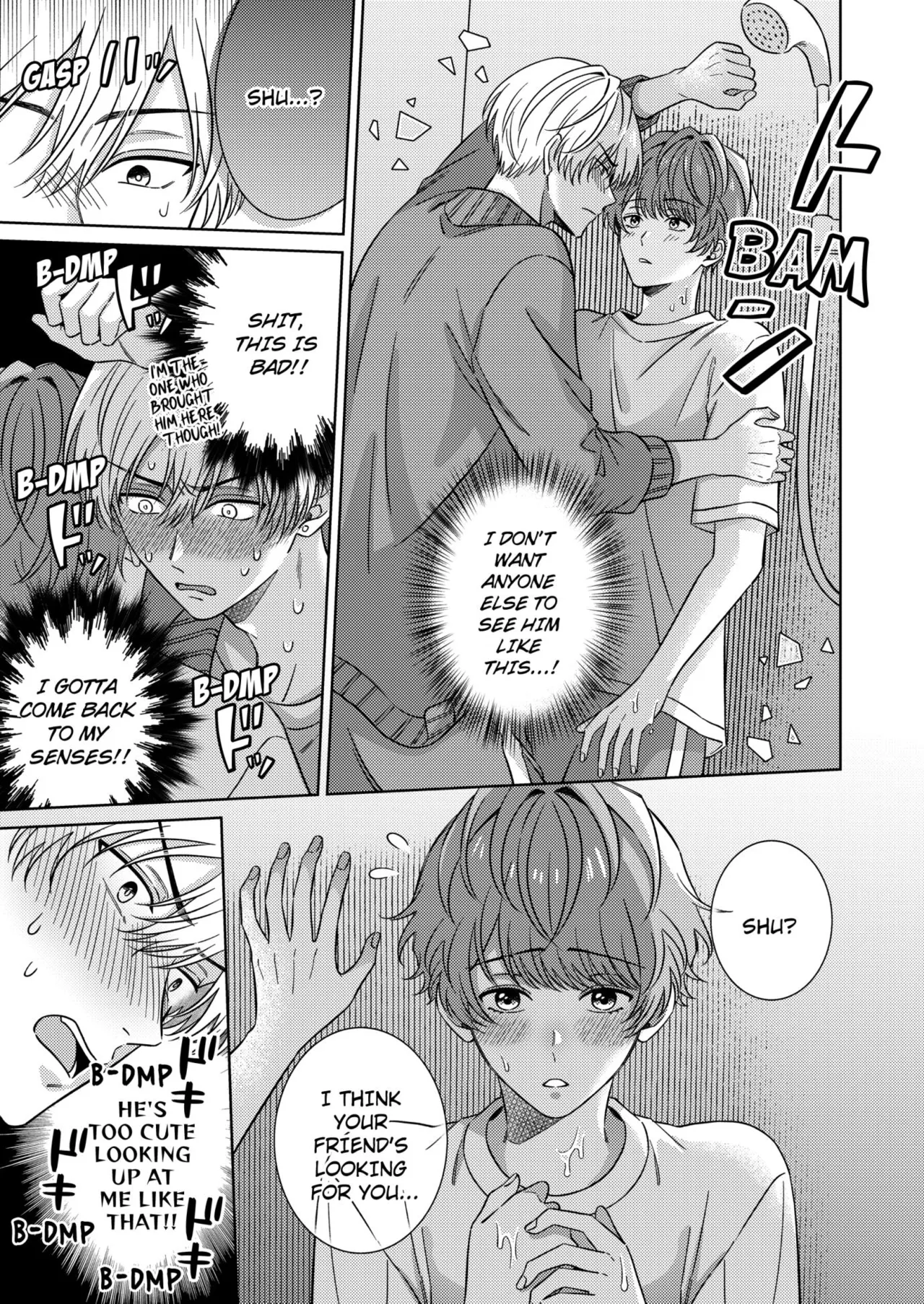 [Naruse Yori] Nanami-kun no Fukenzen na Mousouheki | Nanami's Indecent Fantasies Chapter 1-6 [English] page 40 - full censorship males only hentai manga - read online free