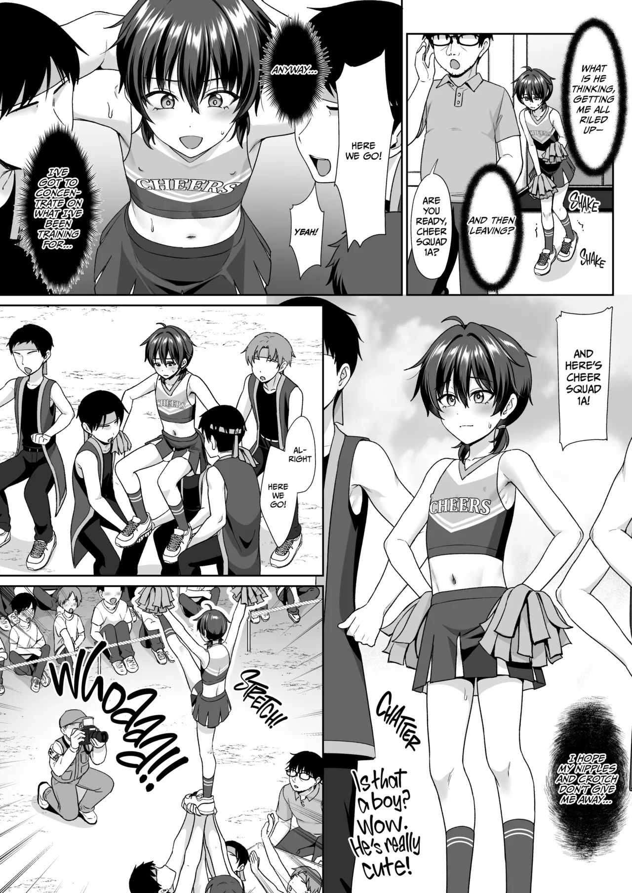 Danshikou de Ore Dake Josou no Class 2 | Crossdressing in a Boys School 2 page 17 original parody - nakadashi uncensored hentai manga - read online free