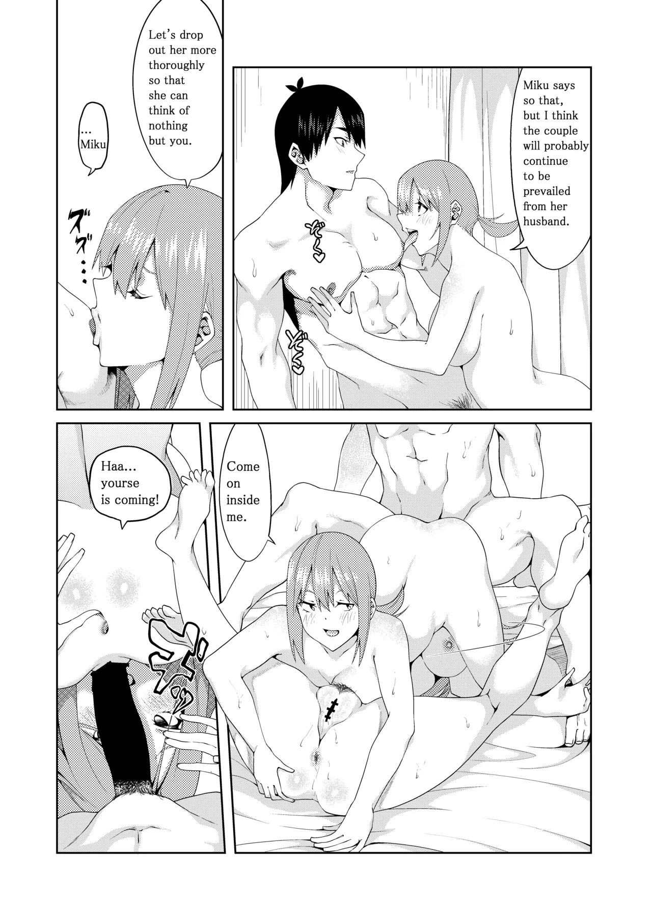 The Married Quintuplets page 187 featuring fuutarou uesugi gotoubun no hanayome parody - mosaic censorship big breasts hentai manga - read online free