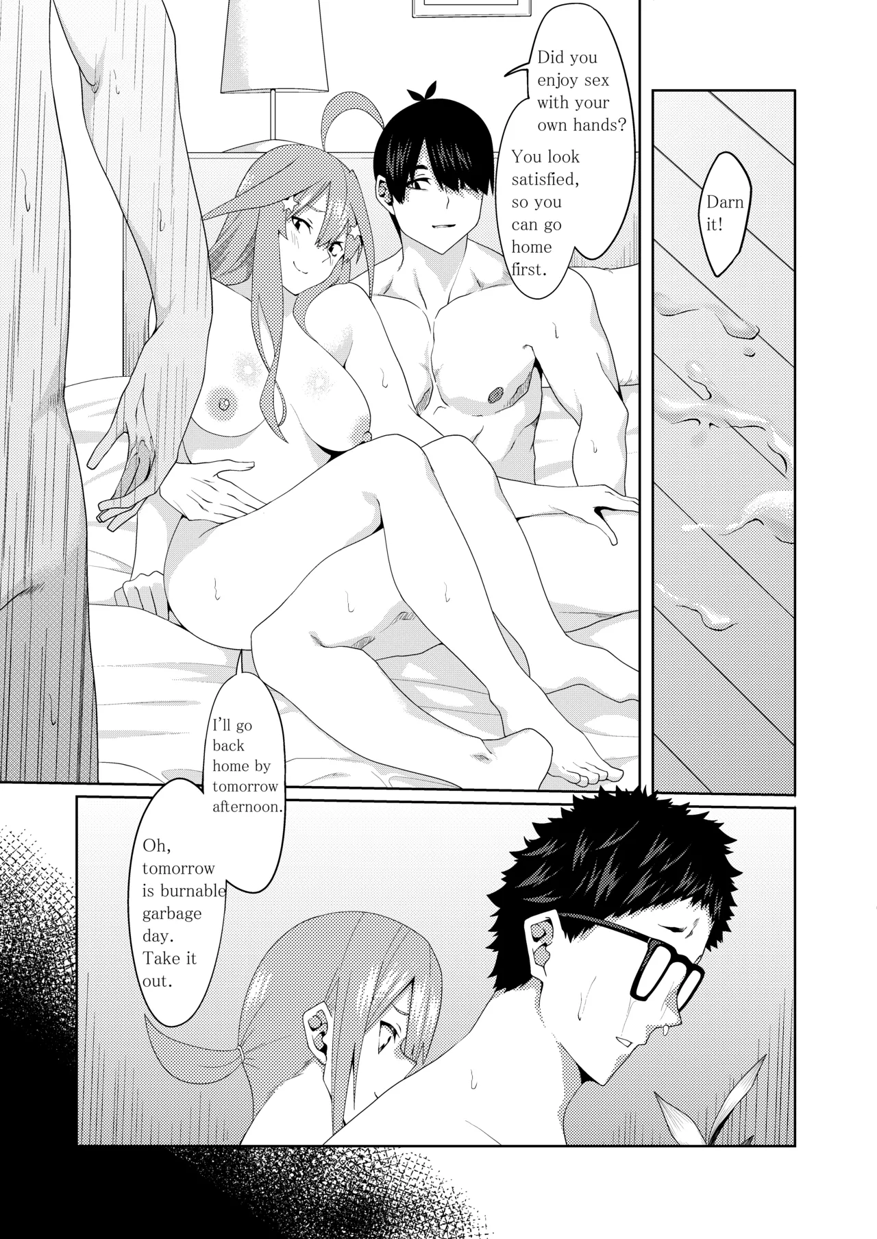 The Married Quintuplets page 312 featuring fuutarou uesugi gotoubun no hanayome parody - mosaic censorship big breasts hentai manga - read online free