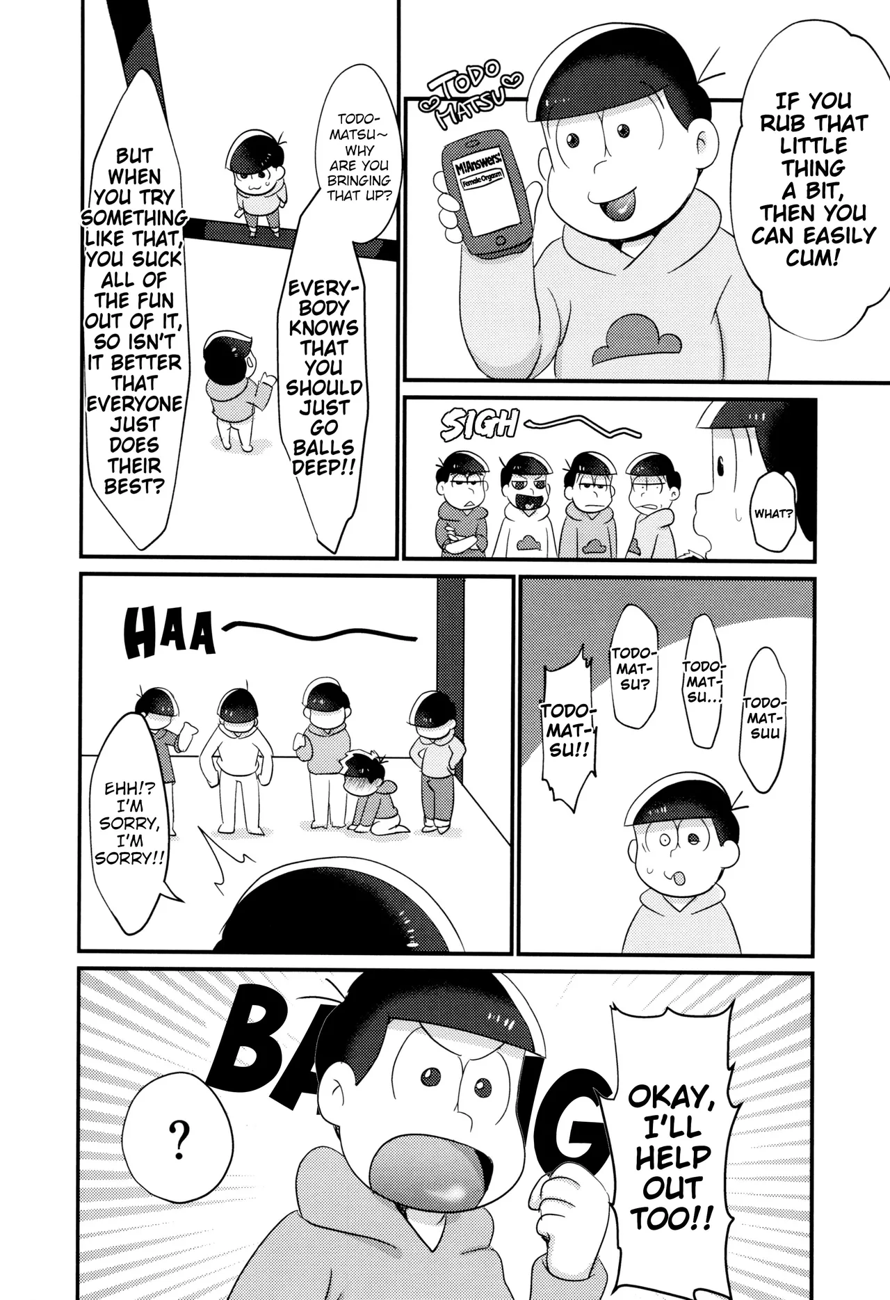 Jar page 13 featuring osomatsu matsuno osomatsu-san parody - group anal hentai manga - read online free