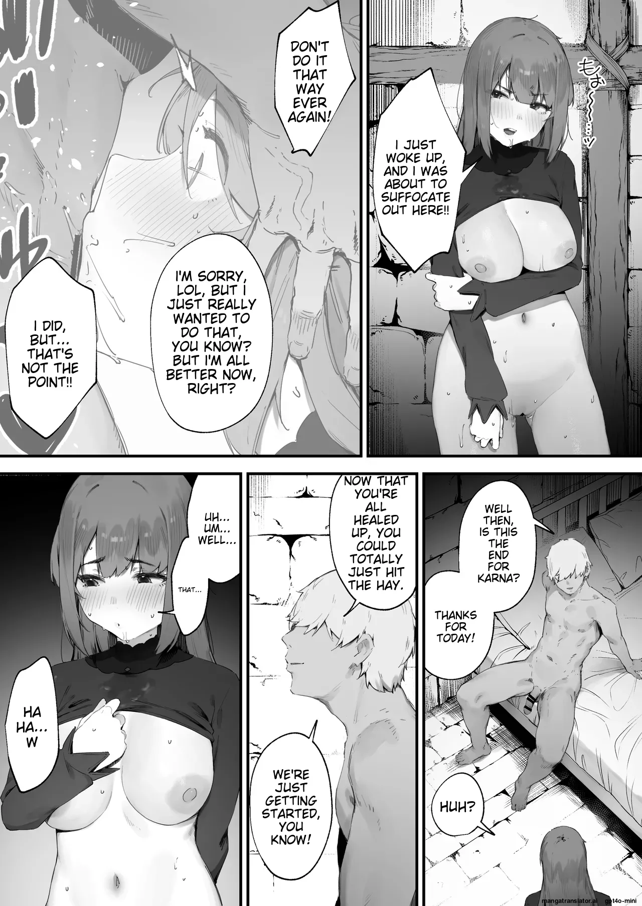 Noroi no Sei de MP ga Tarimasen!! 1-10 page 96 original parody - sole male nakadashi hentai manga - read online free