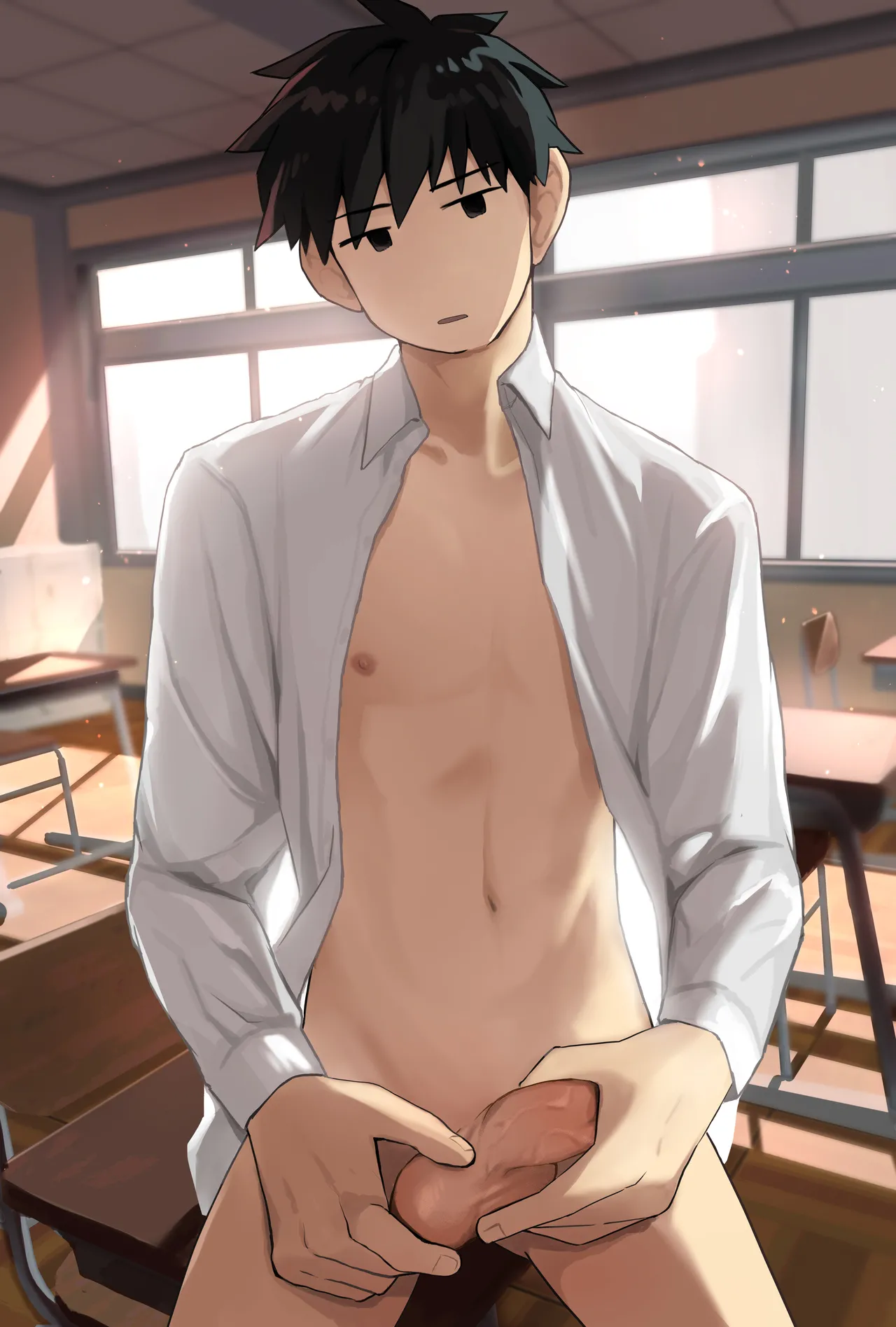 胃袋西口公園 page 34 original parody - males only yaoi hentai manga - read online free