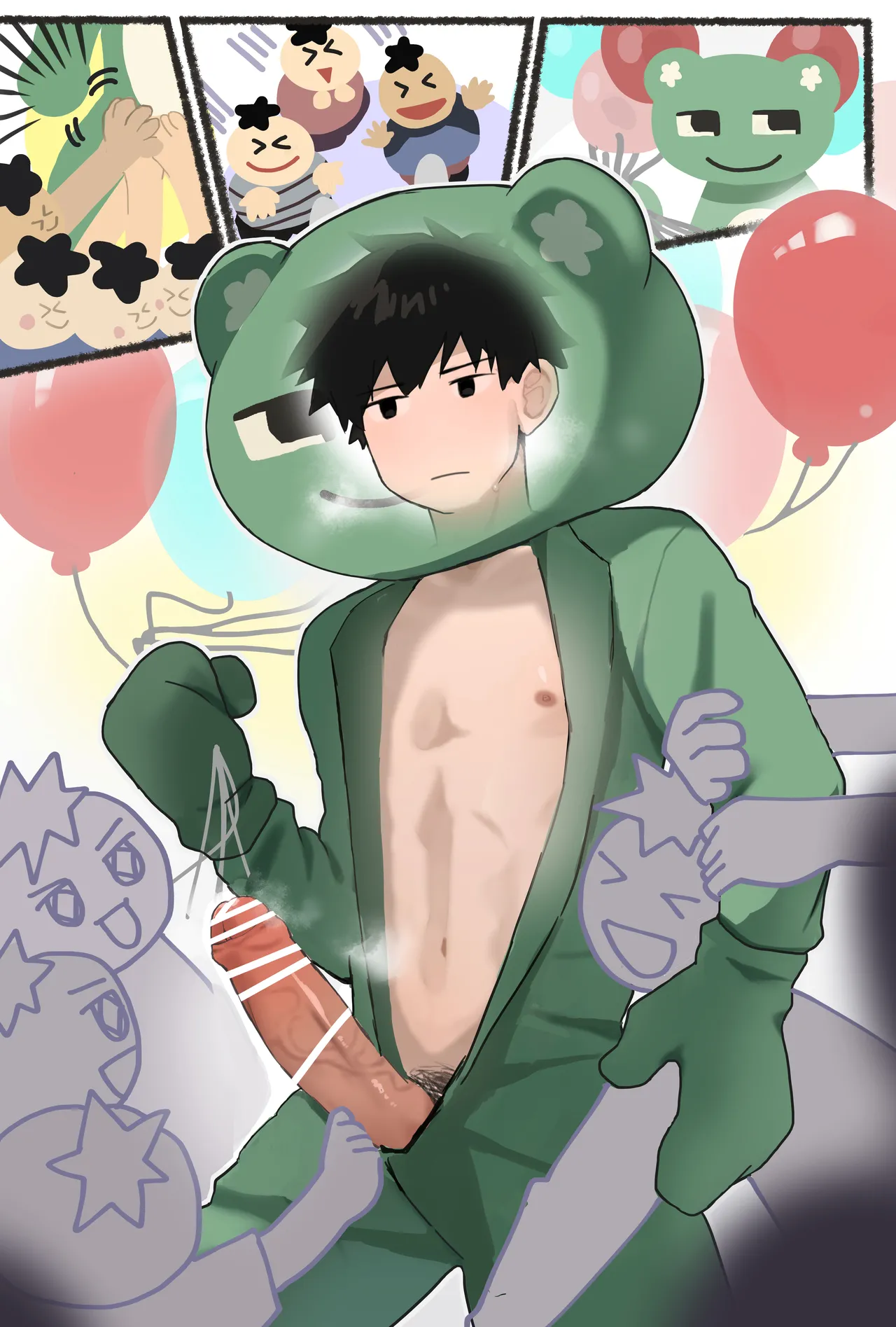 胃袋西口公園 page 50 original parody - males only yaoi hentai manga - read online free