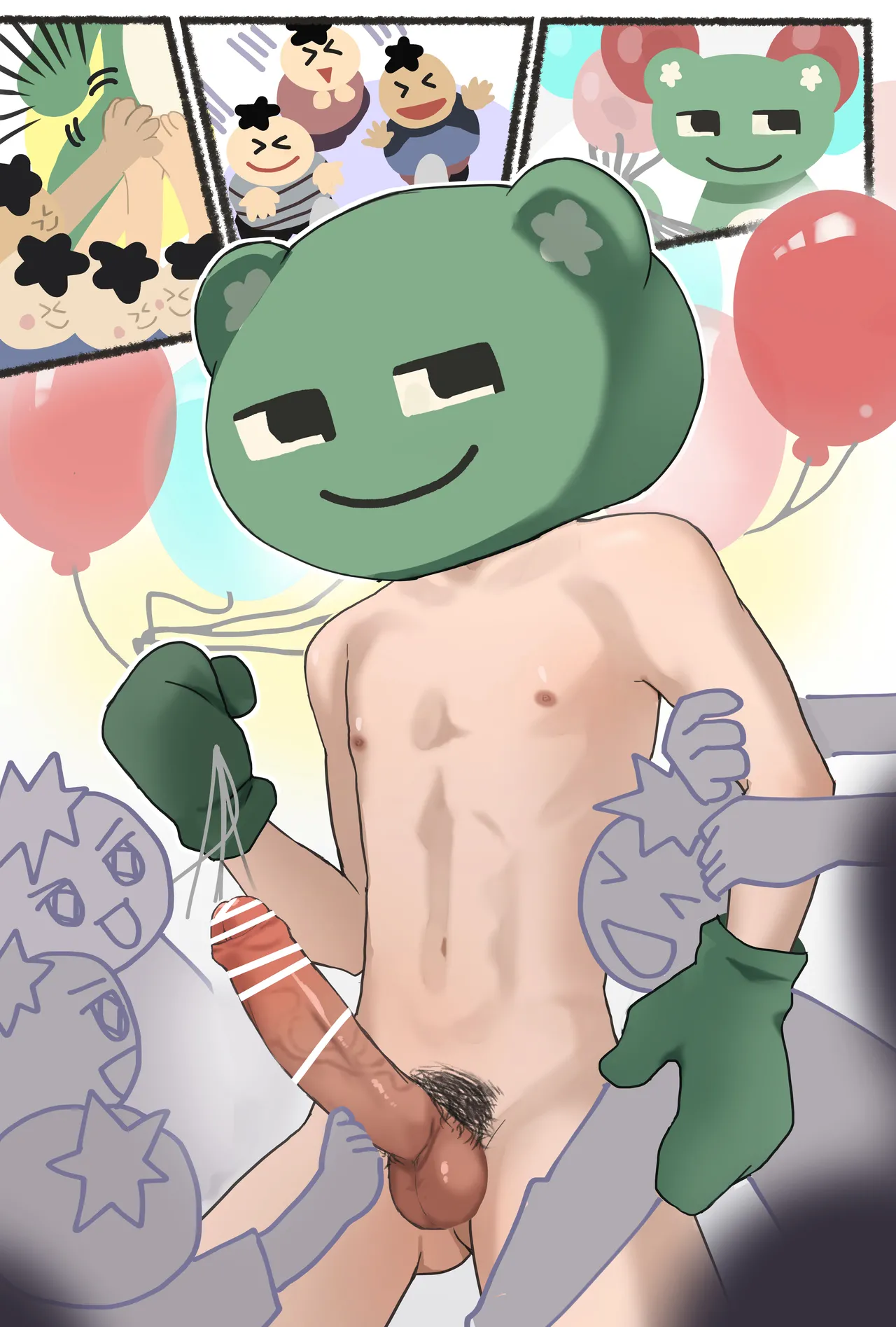 胃袋西口公園 page 52 original parody - males only yaoi hentai manga - read online free