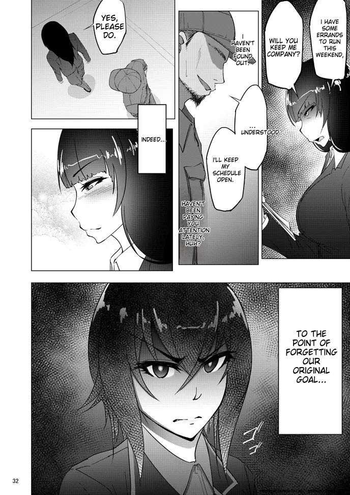 Nishizumi Maho no Shirubeki ja Nakatta Koto Zen page 30 featuring maho nishizumi girls und panzer parody - kissing leg lock hentai manga - read online free