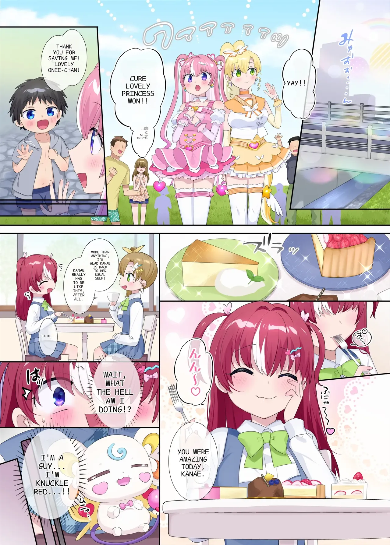 Parallel⇔Change! Hero⇔Heroine TS page 35 original parody - nakadashi full color hentai manga - read online free