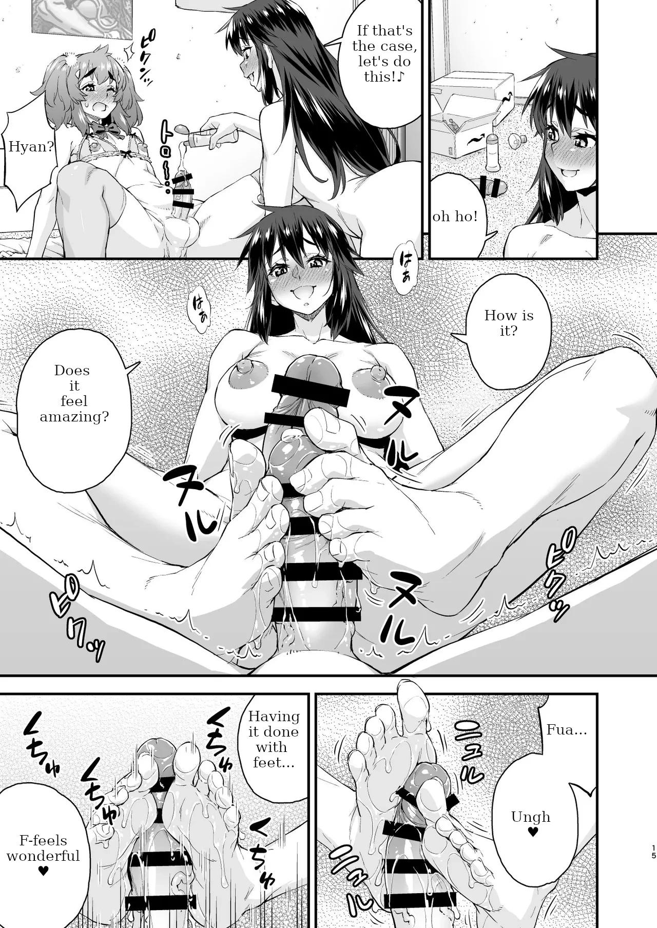 Avatar Trance! 14 page 15 original parody - futanari body modification hentai manga - read online free