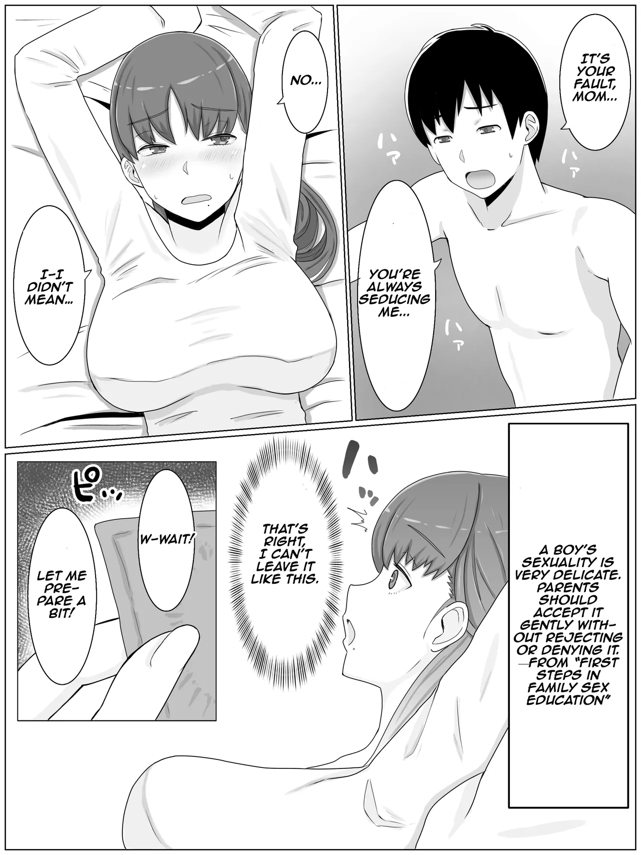 [Saimonke] Kaa-san to Shitai Koto ~Musuko no Kodane de Haramu Kyonyuu Haha | Things I want to do with Mom ~ A busty mother pregnant with her son’s seed  [English] [Aishi21] page 14 original parody - milf big breasts hentai manga - read online free