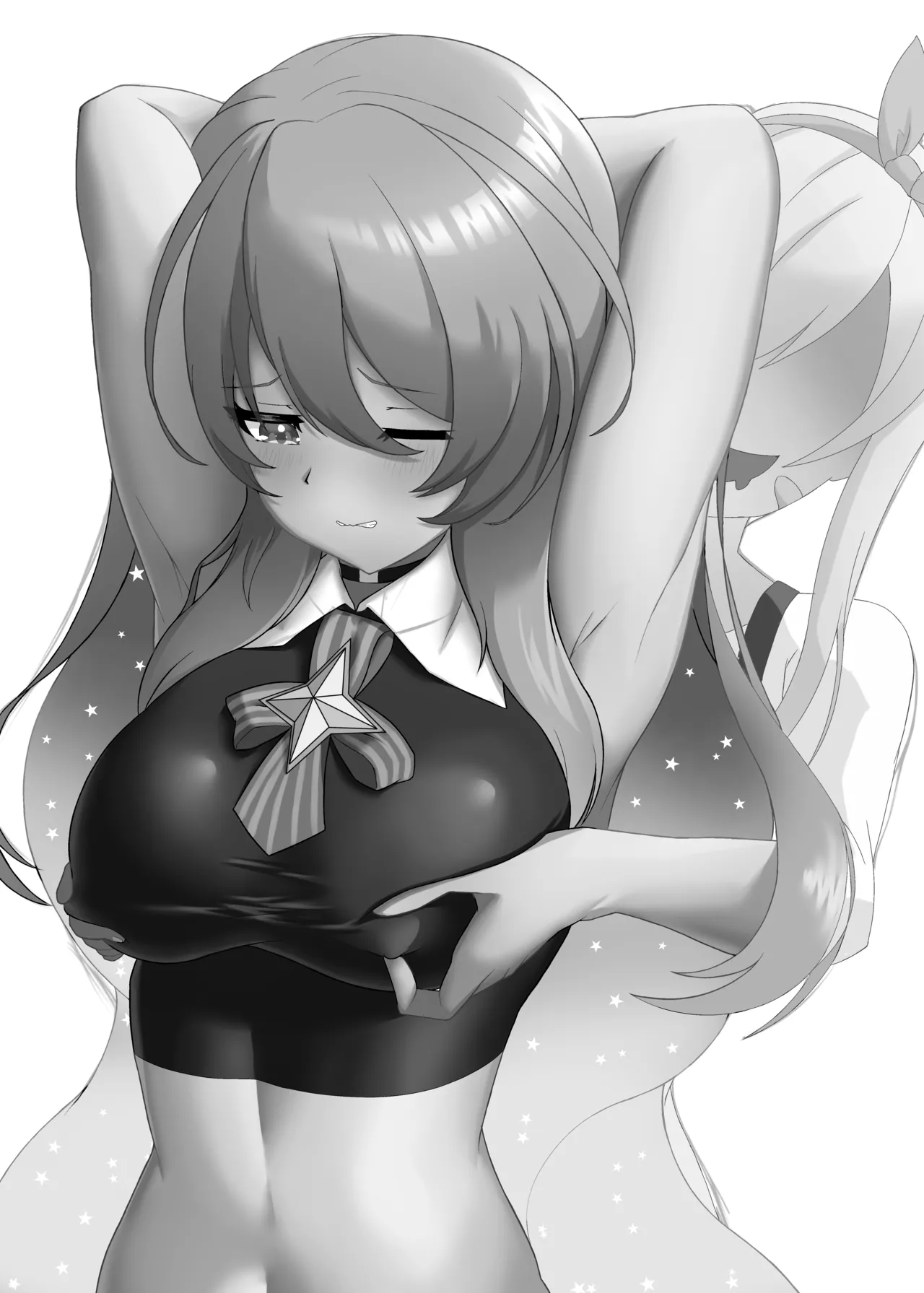 Day Off With A VTuber page 39 featuring moona hoshinova hololive parody - big breasts uncensored hentai manga - read online free