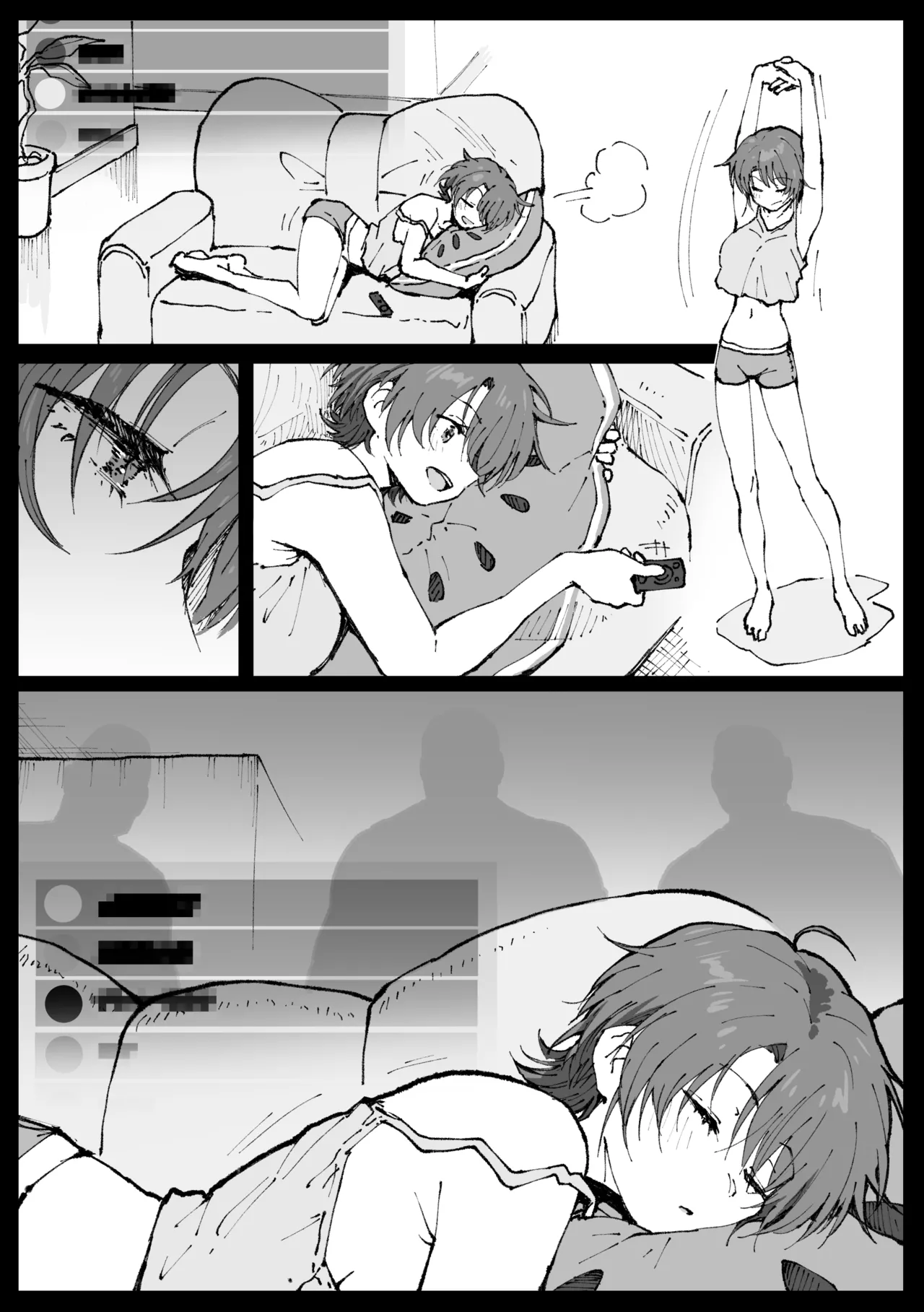 Suyasuya Curry Rice page 21 featuring oozora subaru hololive parody - squirting mmf threesome hentai manga - read online free