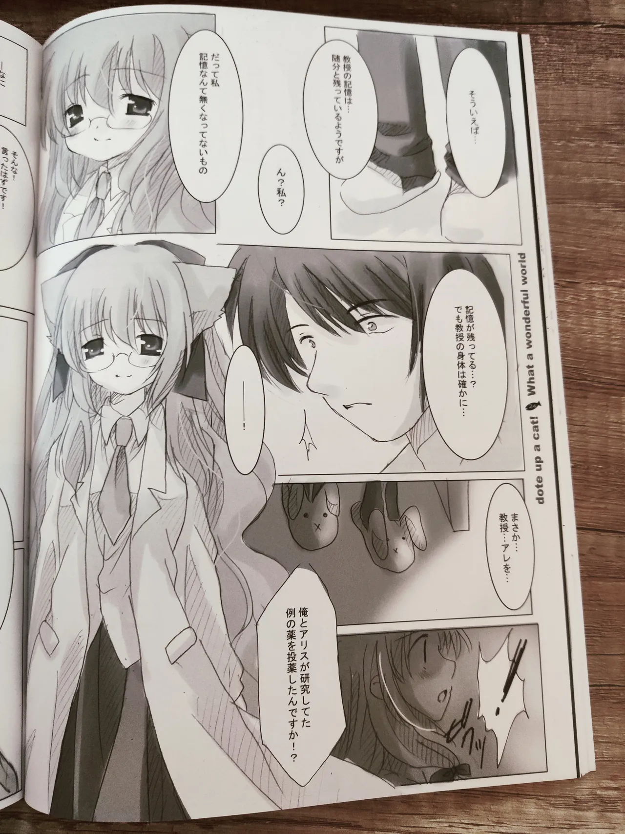 What A Wonderful World page 25 original parody - twins dog boy hentai manga - read online free