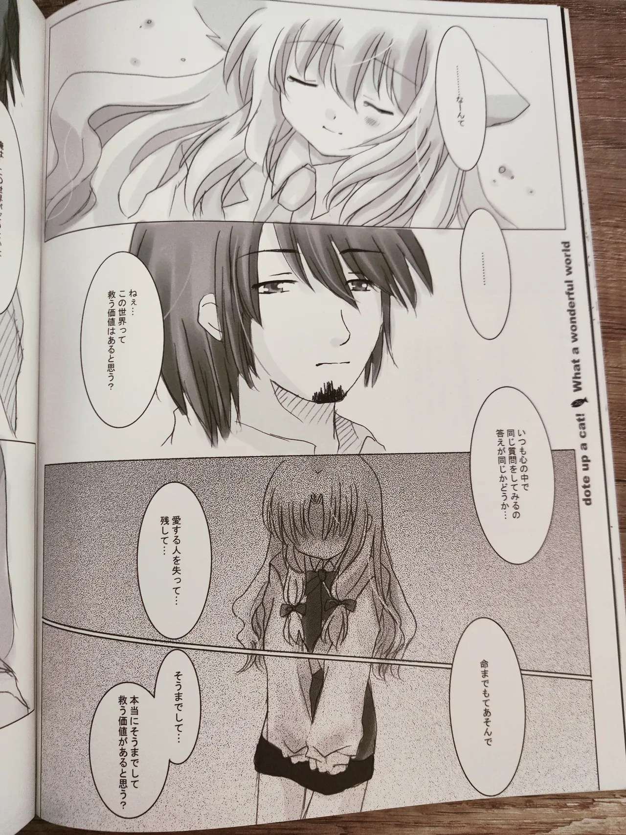 What A Wonderful World page 27 original parody - kemonomimi twins hentai manga - read online free