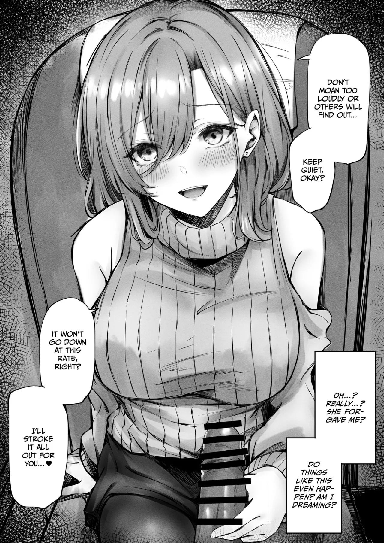 Tonari no Oneesan ga Ero sugite Shikottetara Kossori Nuite Kureta Hanashi | The Sexy Girl in the Next Seat Gave Me a Handjob - Page 12