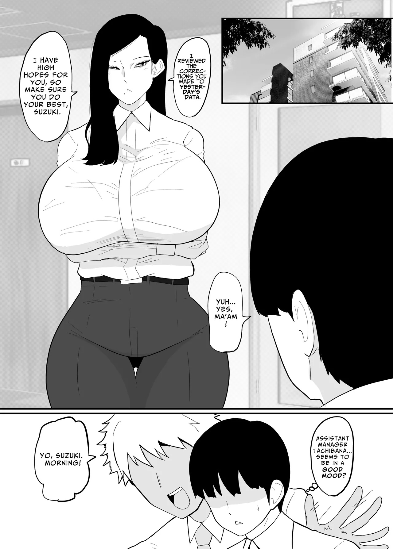 That Bitchy Boss Is My Fuck Buddy page 23 original parody - sole female sole male hentai manga - read online free
