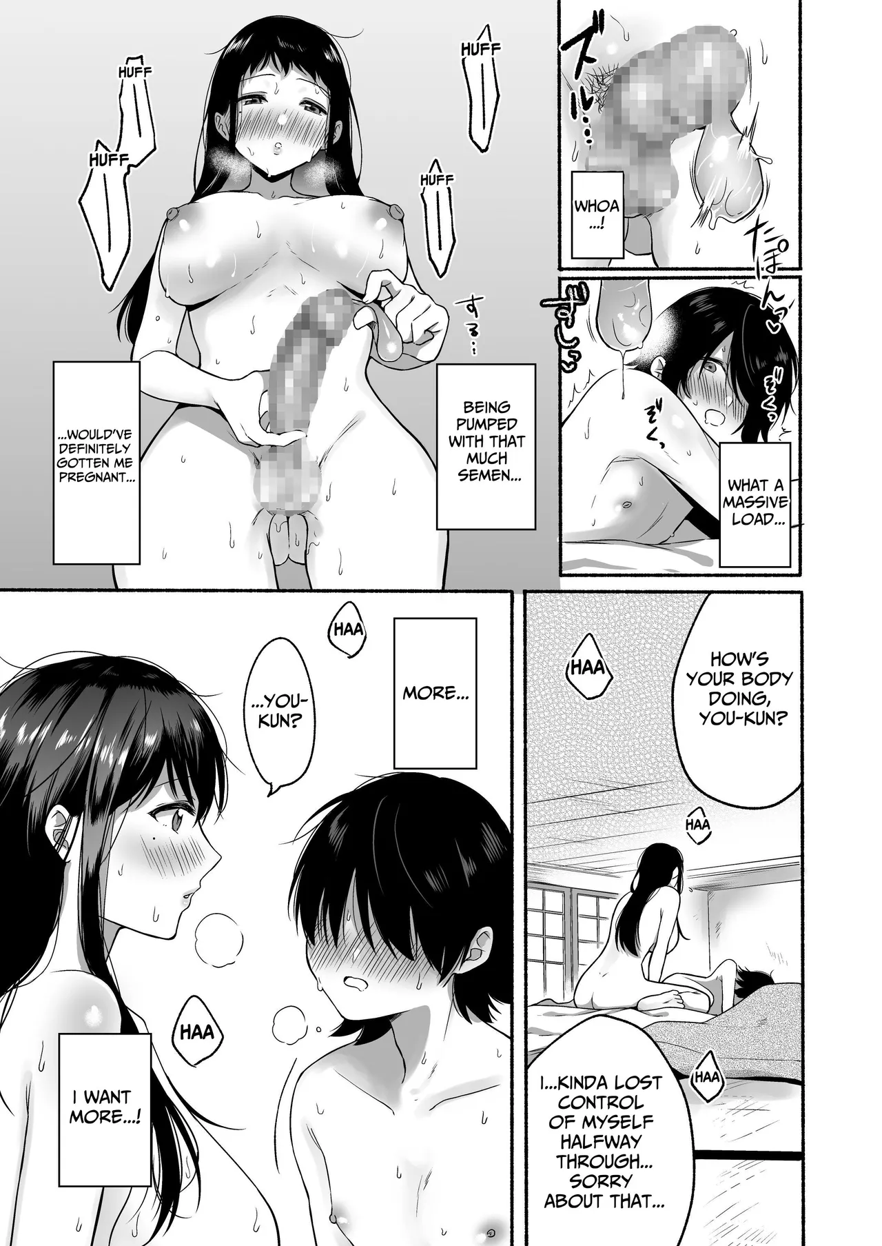 Seiki Gyakuten Kanojo ni Dakareru Nanokakan | Genital Swap page 26 original parody - sole male nakadashi hentai manga - read online free