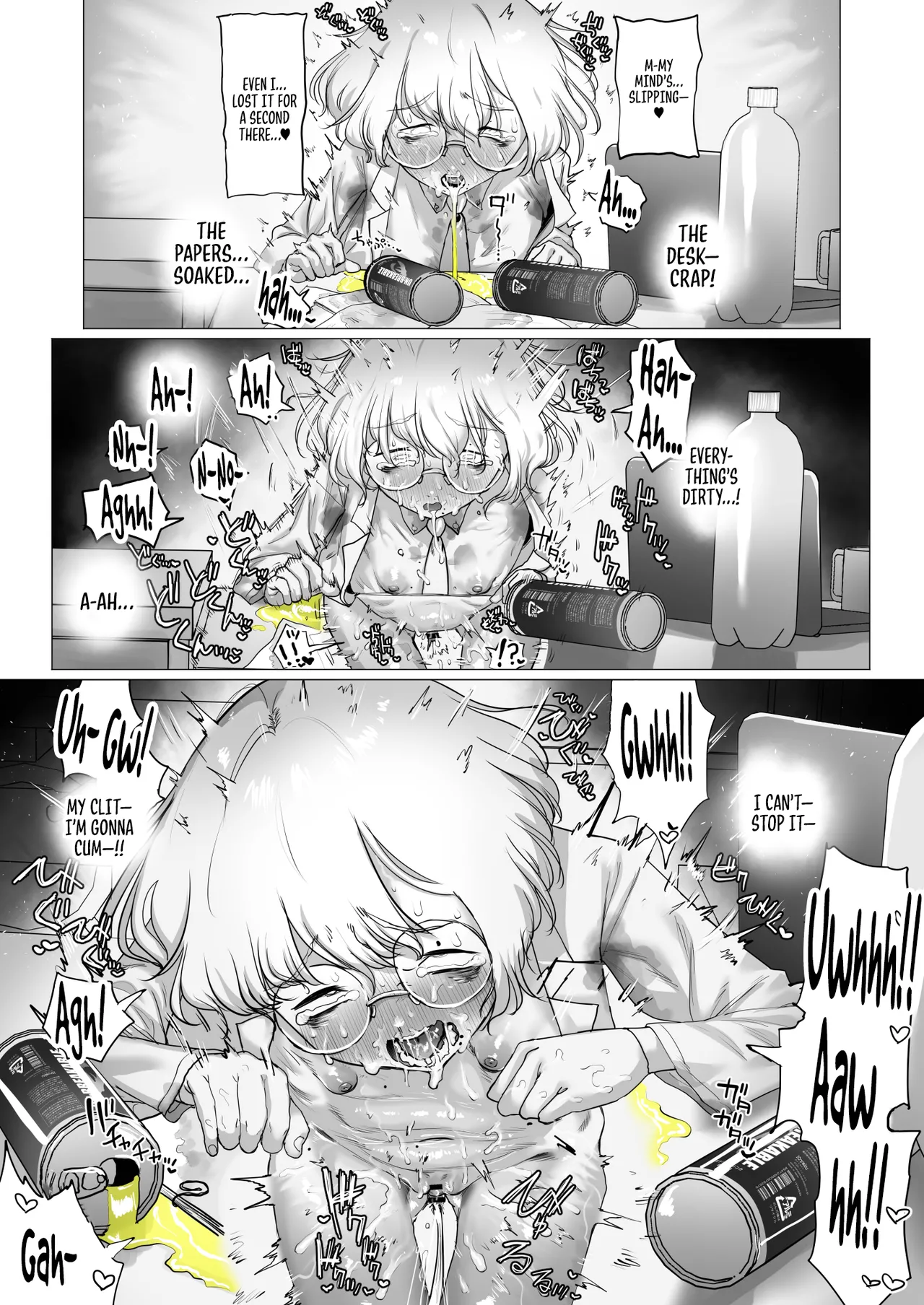 Tensai Kagakusha Kiri Bousou | Runaway Clit of the Genius Scientist page 18 original parody - sole female multiple orgasms hentai manga - read online free