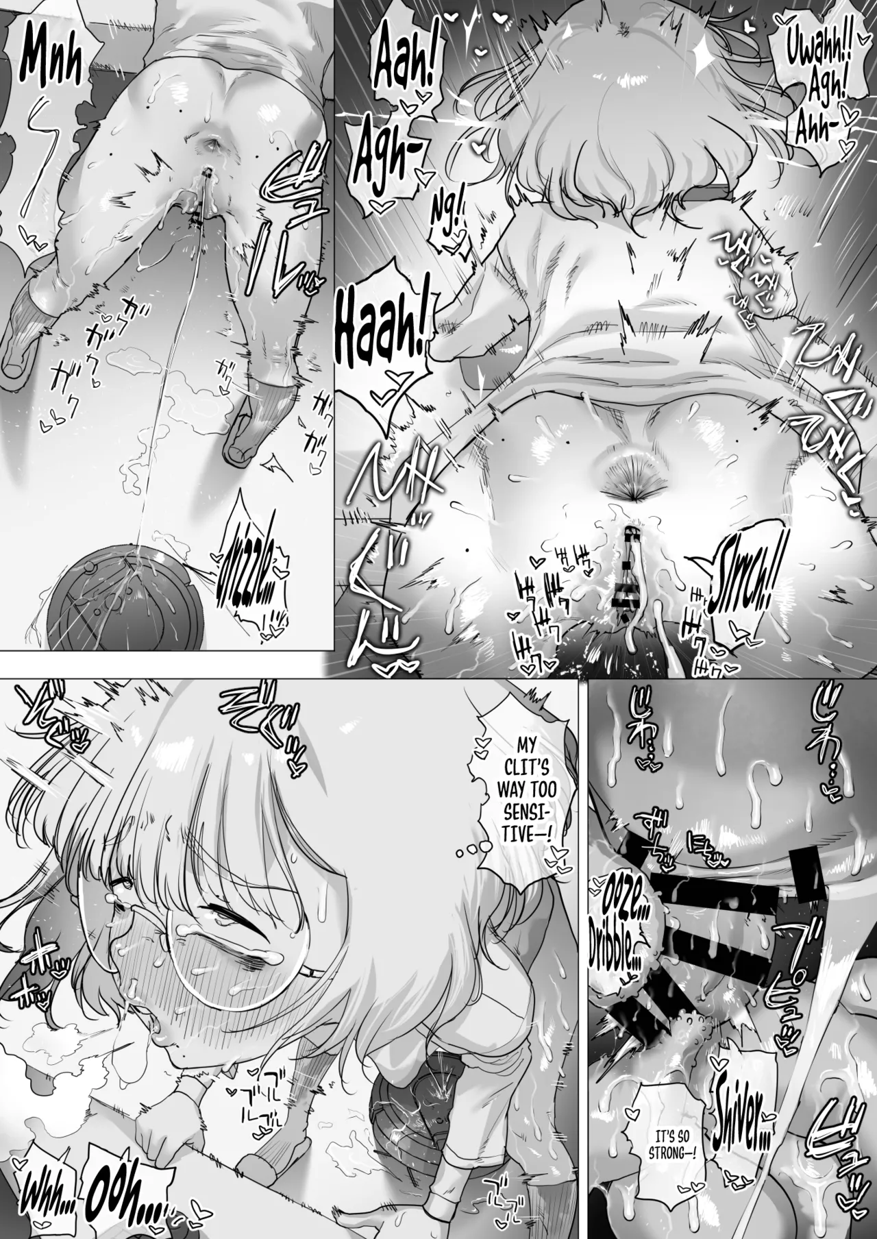 Tensai Kagakusha Kiri Bousou | Runaway Clit of the Genius Scientist page 26 original parody - squirting glasses hentai manga - read online free