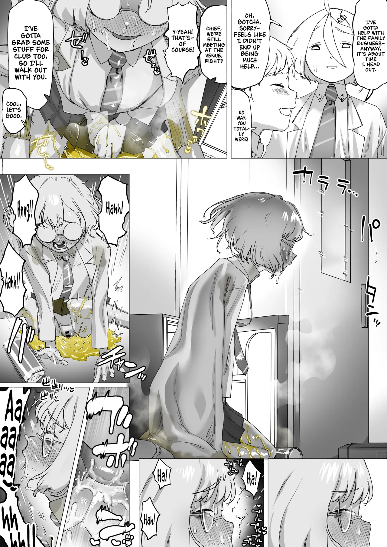 Tensai Kagakusha Kiri Bousou | Runaway Clit of the Genius Scientist page 55 original parody - sole female multiple orgasms hentai manga - read online free