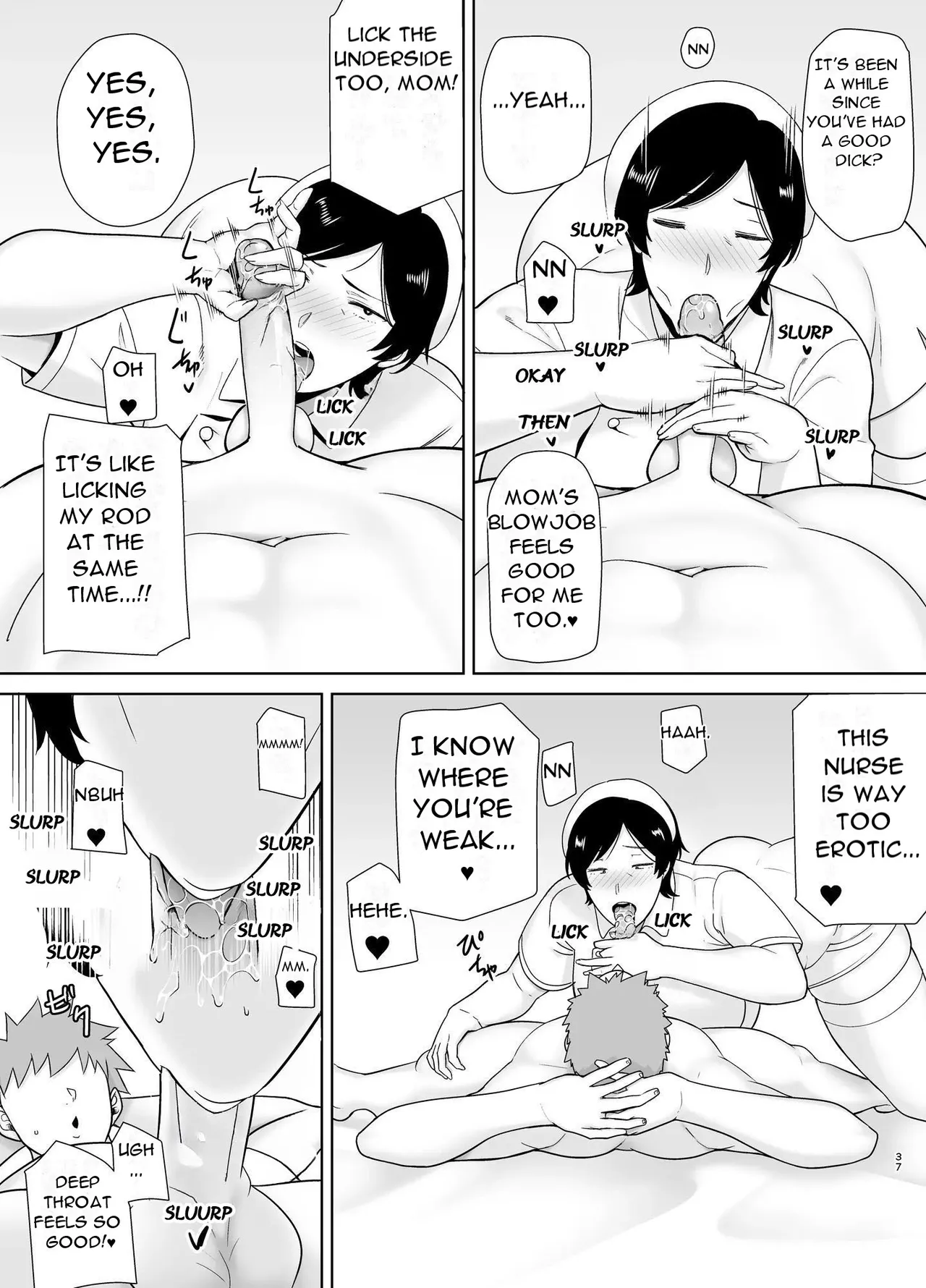 Mothers are Women Too 4! page 38 original parody - sole female sole male hentai manga - read online free