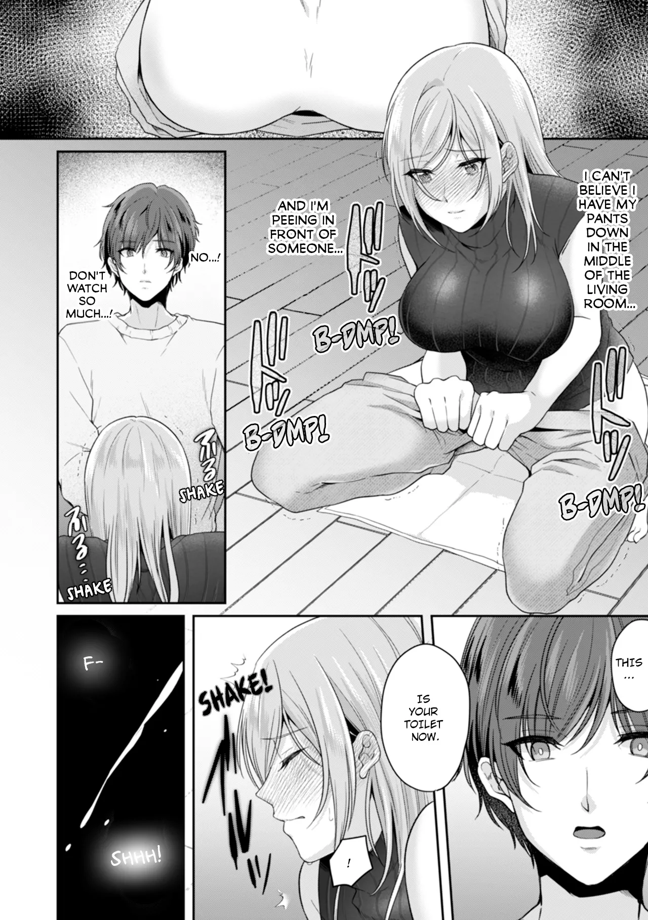 Manin Densha de Shikkin Sunzen!? Chikan Danshi no Ijiwaru na Yubi de Ikasare Tsuzuketa OL | Almost Pissing on a Crowded Train?! #1-10 page 157 - full censorship big breasts hentai manga - read online free