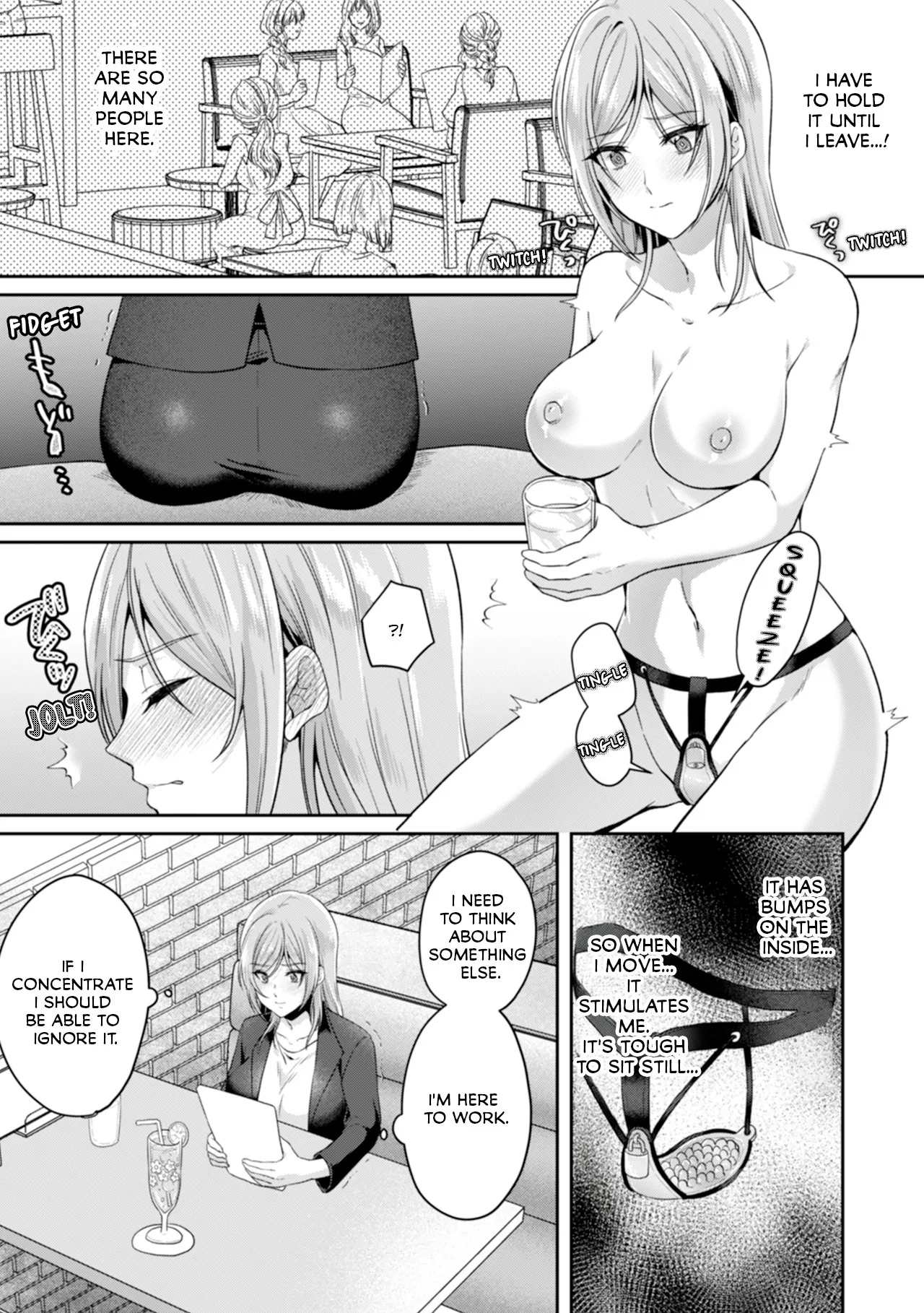 Manin Densha de Shikkin Sunzen!? Chikan Danshi no Ijiwaru na Yubi de Ikasare Tsuzuketa OL | Almost Pissing on a Crowded Train?! #1-10 page 96 - full censorship big breasts hentai manga - read online free