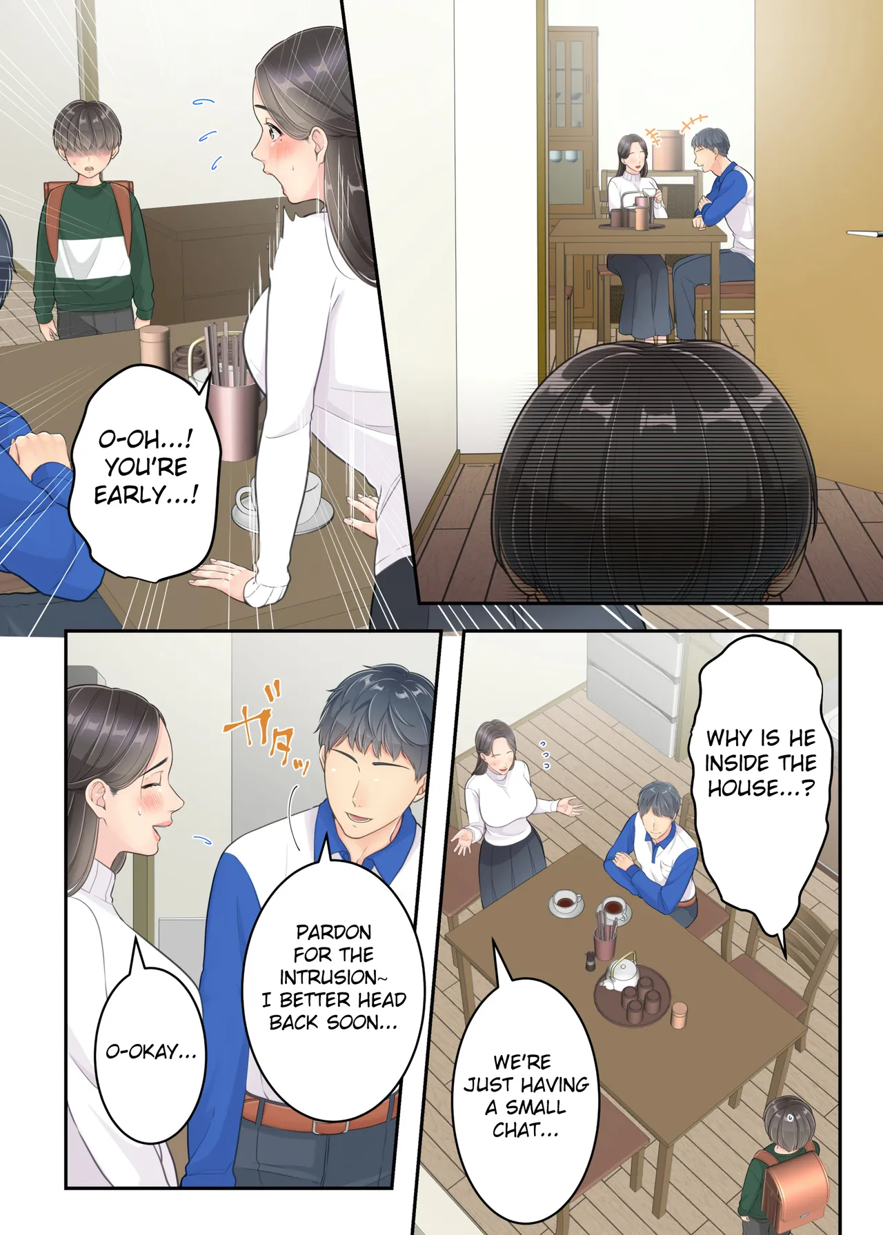 Boku no Mama to Takuhai no Onii-san ga. page 17 original parody - sole female sole male hentai manga - read online free