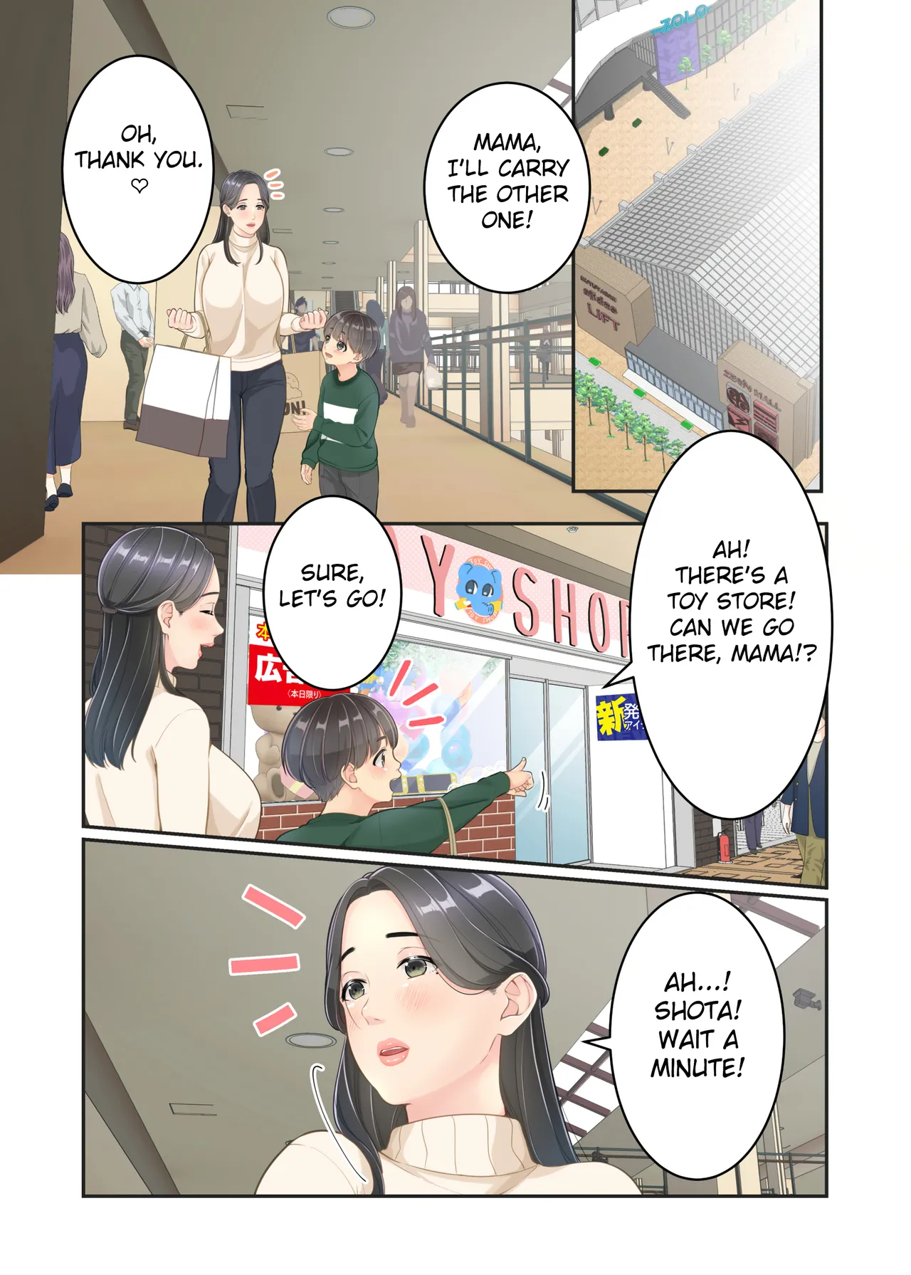 Boku no Mama to Takuhai no Onii-san ga. page 19 original parody - milf big breasts hentai manga - read online free