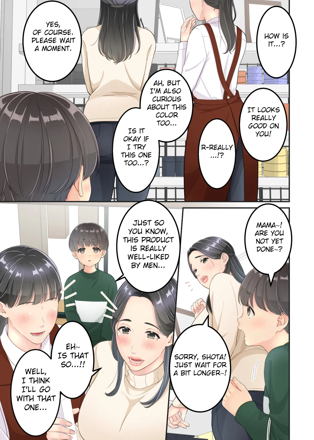 Boku no Mama to Takuhai no Onii-san ga. page 21 original parody - sole female sole male hentai manga - read online free