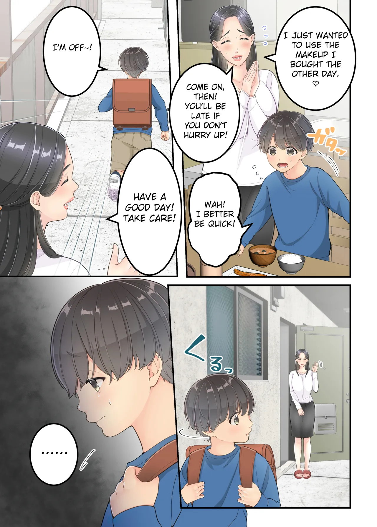 Boku no Mama to Takuhai no Onii-san ga. page 25 original parody - sole female sole male hentai manga - read online free