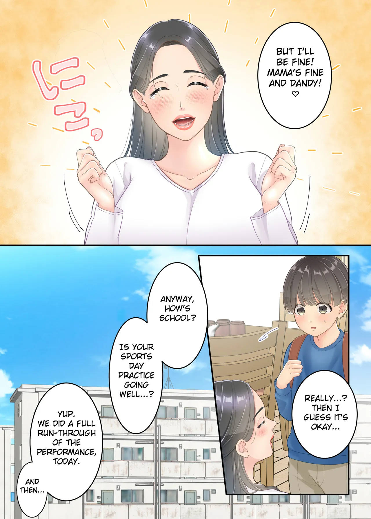 Page 66 of [Yuriko Club] Boku no Mama to Takuhai no Onii-san ga. [English] [Fated Circle]